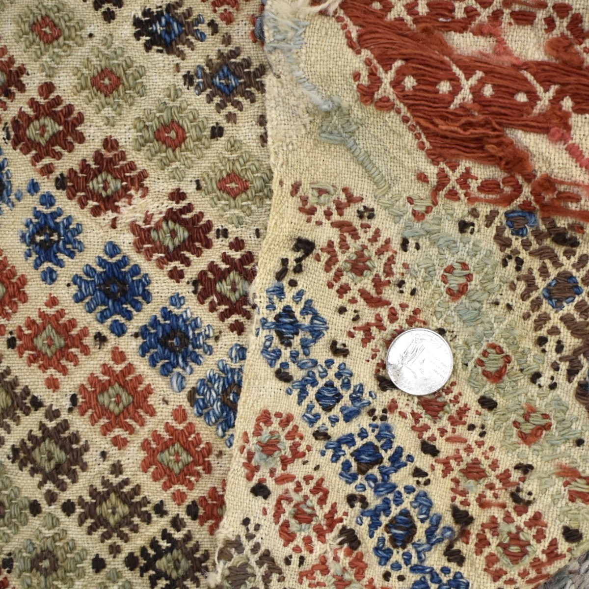 Semi-Antique Turkish Wool Rug