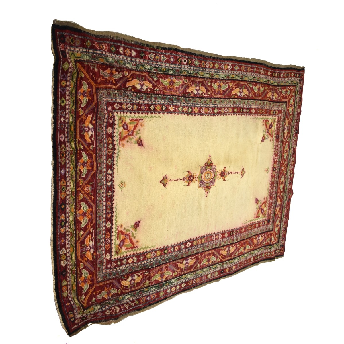 Antique Hungarian Wool Rug