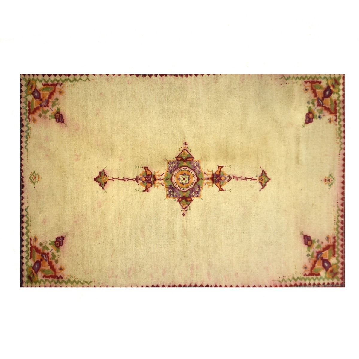 Antique Hungarian Wool Rug