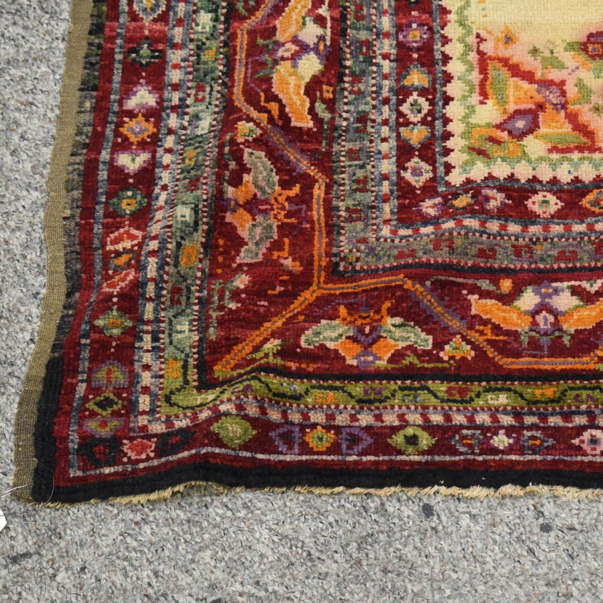 Antique Hungarian Wool Rug