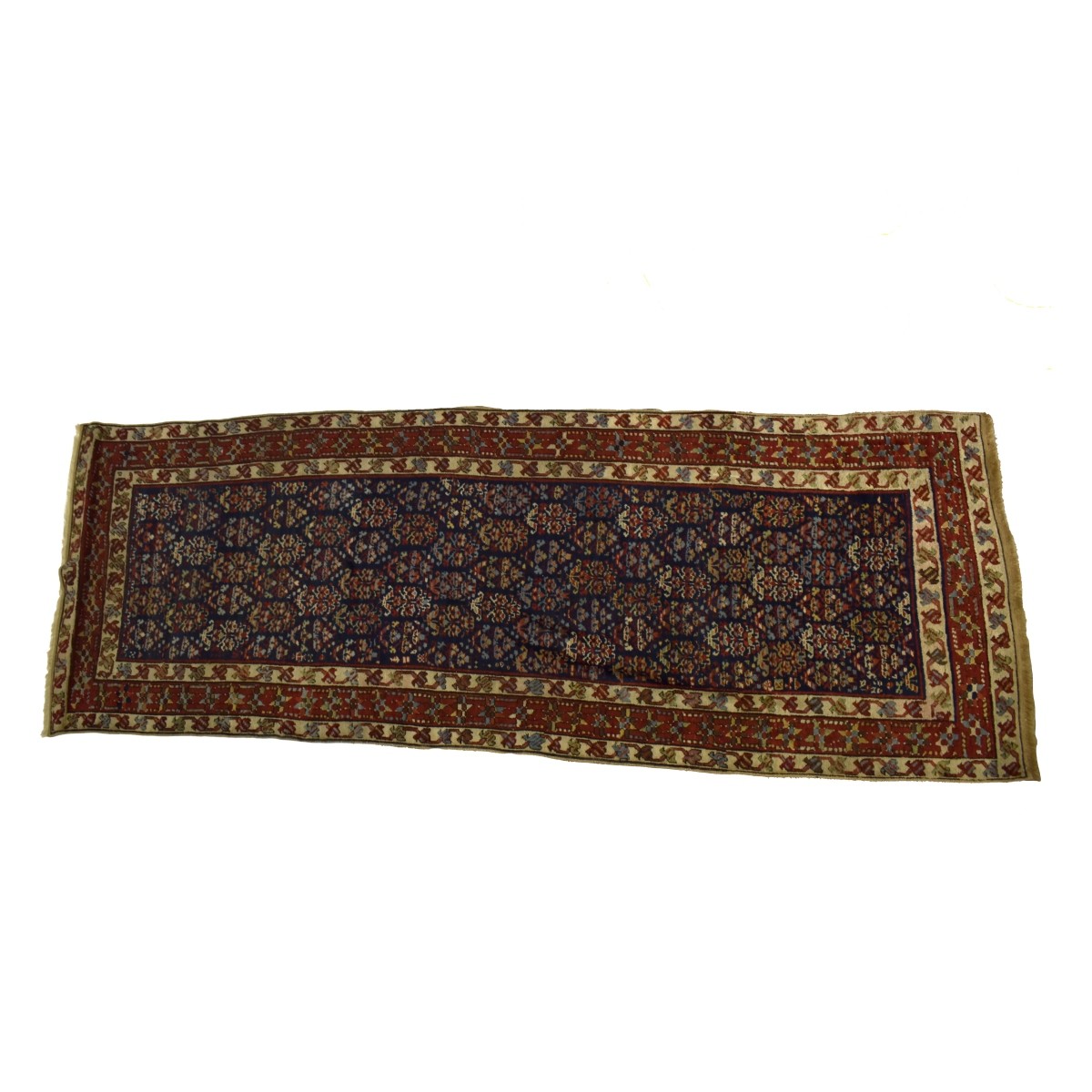 Semi-Antique Persian Wool Runner