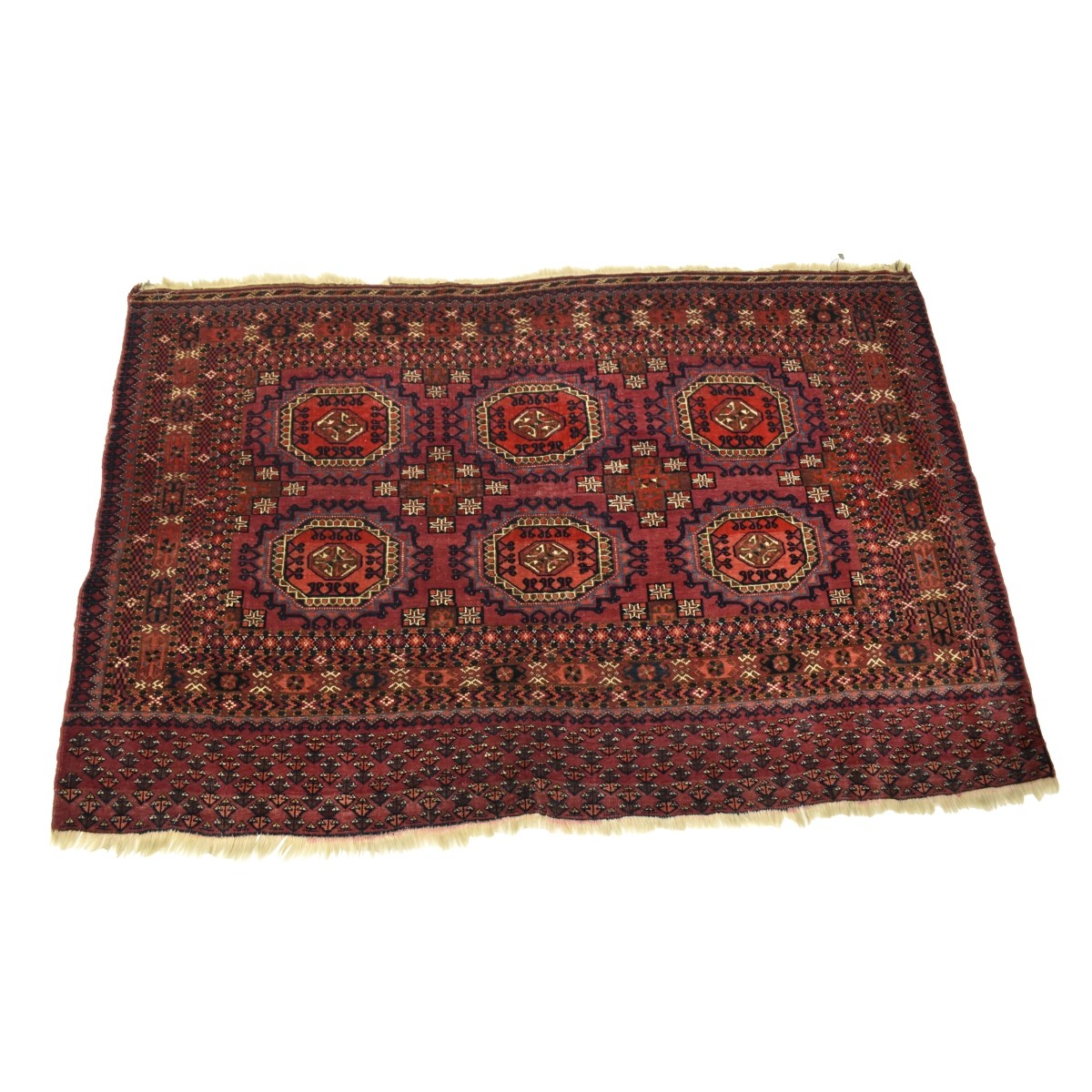 Semi-Antique Bokhara Wool Rug