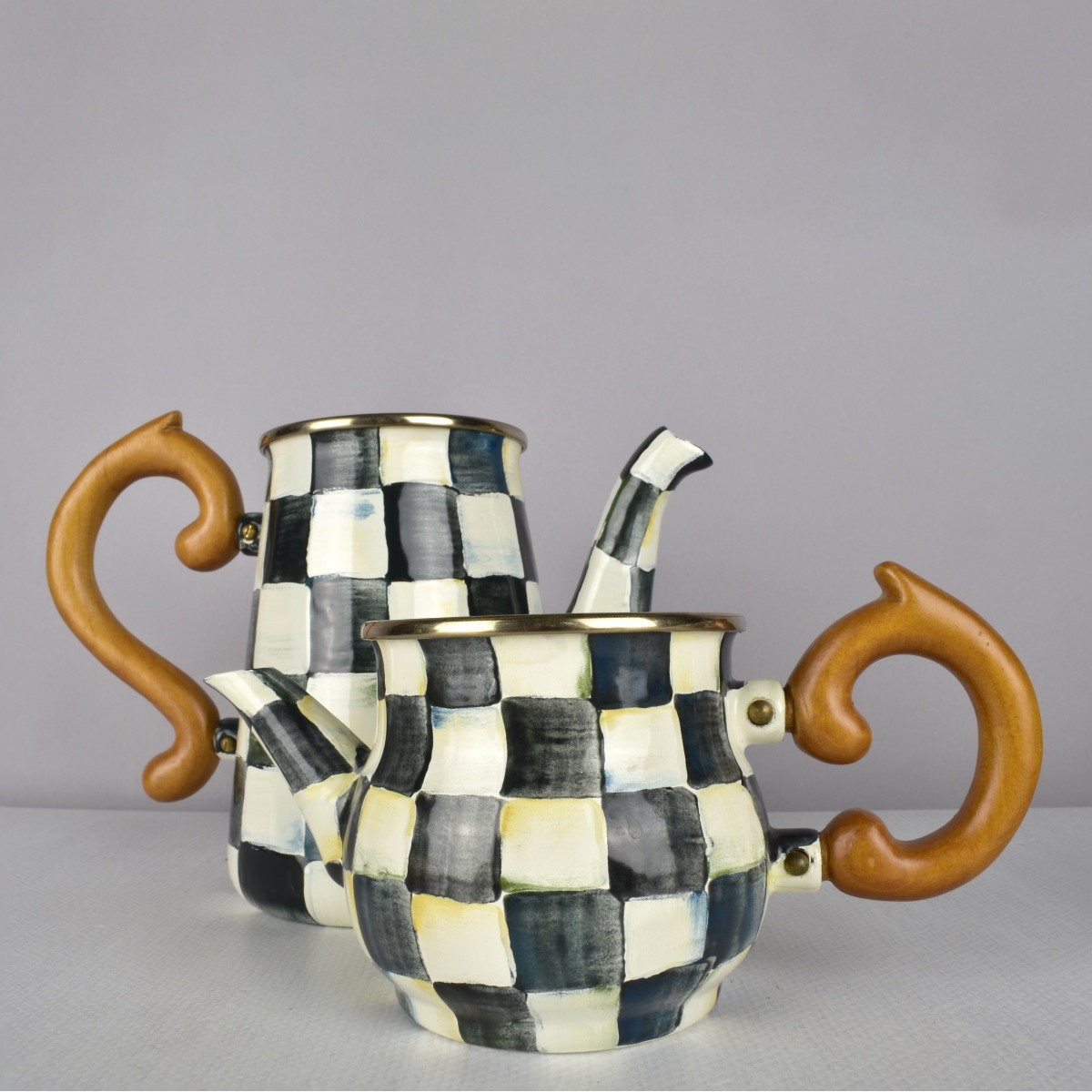 MacKenzie-Childs "Courtly Check" Wares