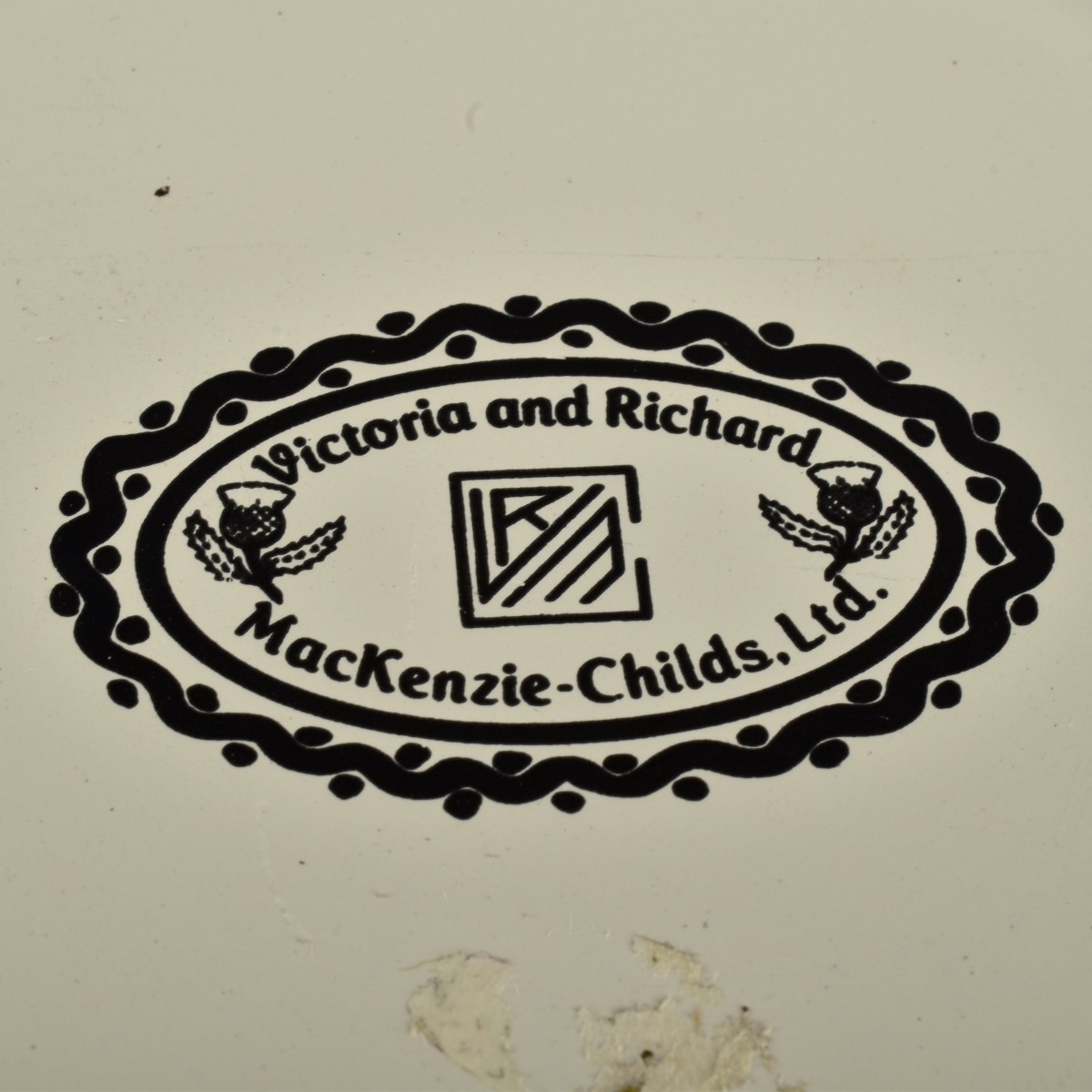 MacKenzie-Childs "Courtly Check" Wares