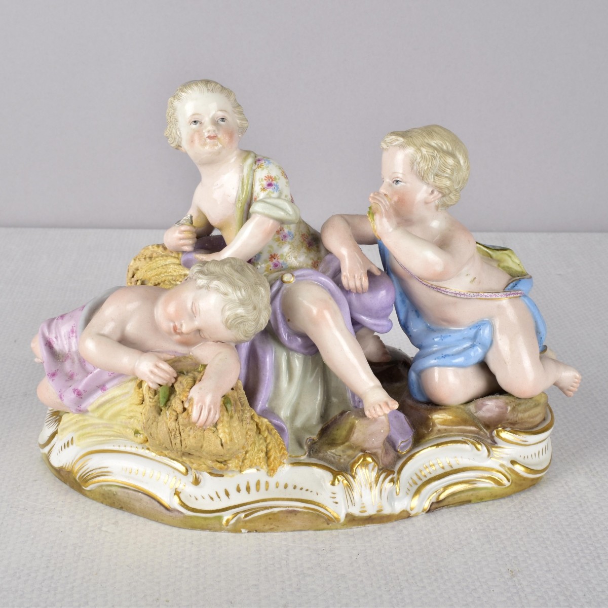 Meissen German Porcelain Figural Group