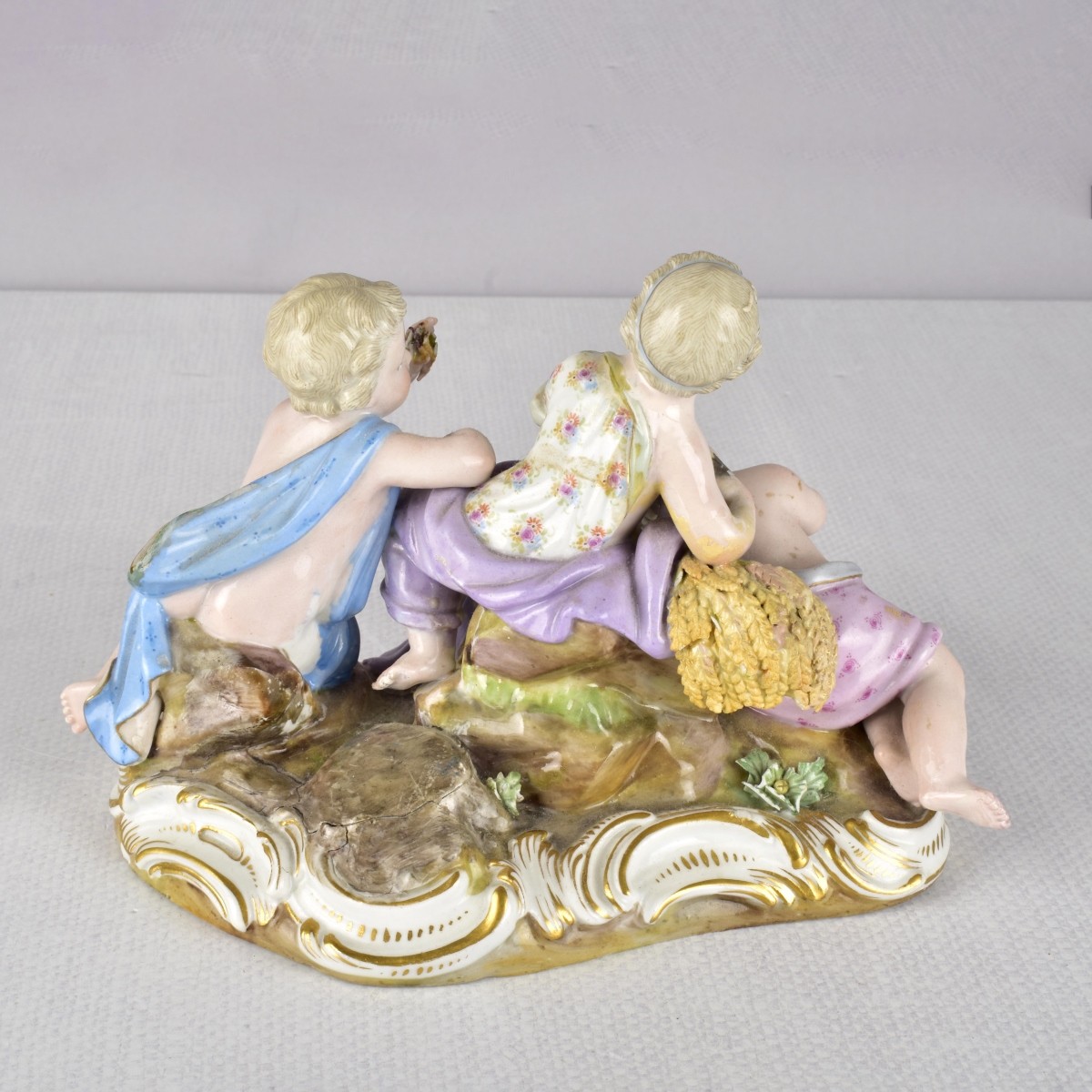 Meissen German Porcelain Figural Group