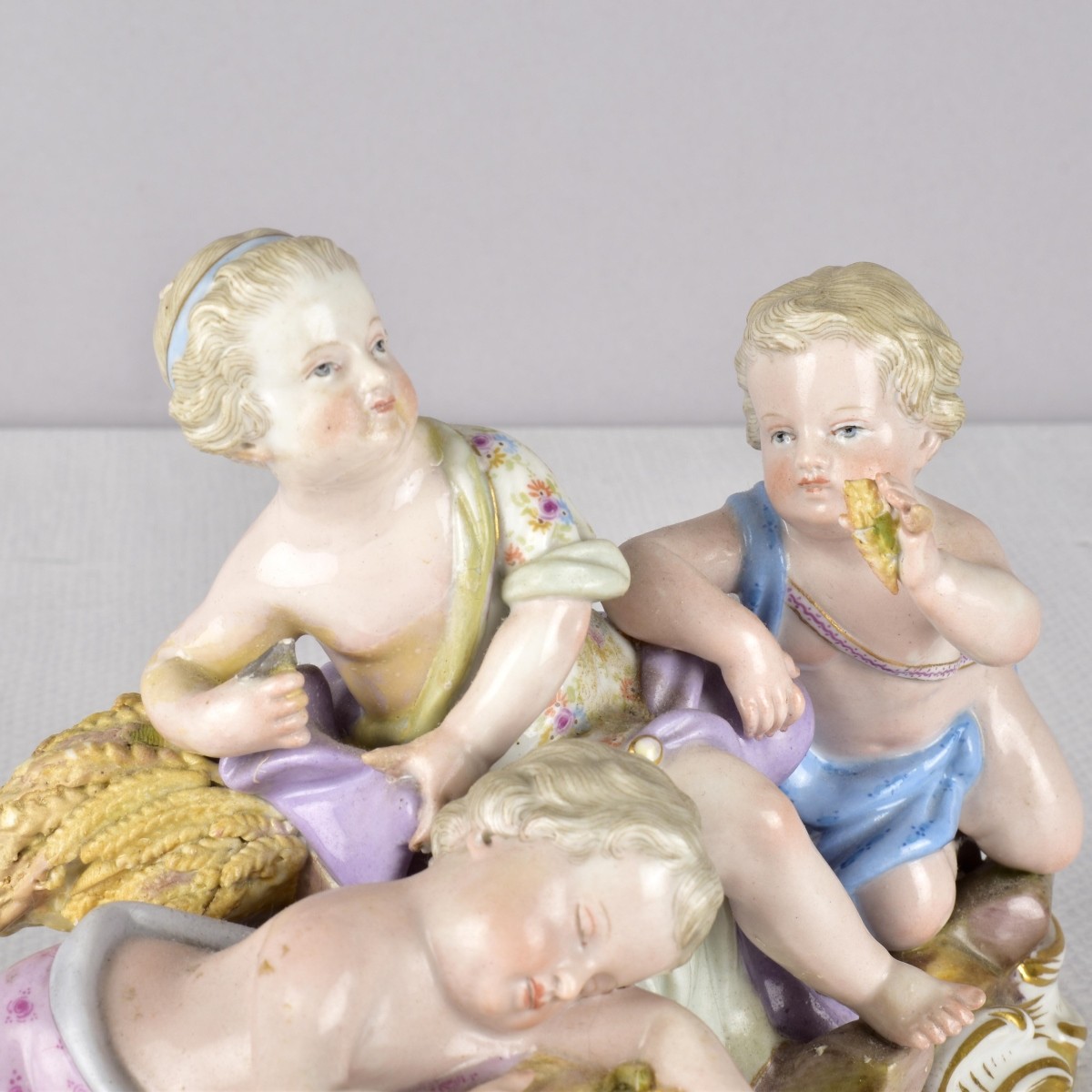 Meissen German Porcelain Figural Group