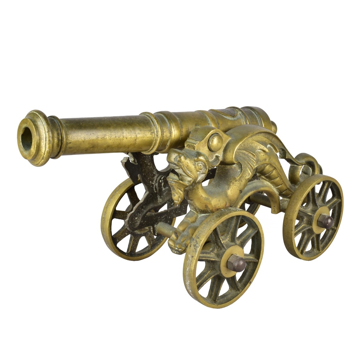 Bronze Dragon Cannon on Carriage