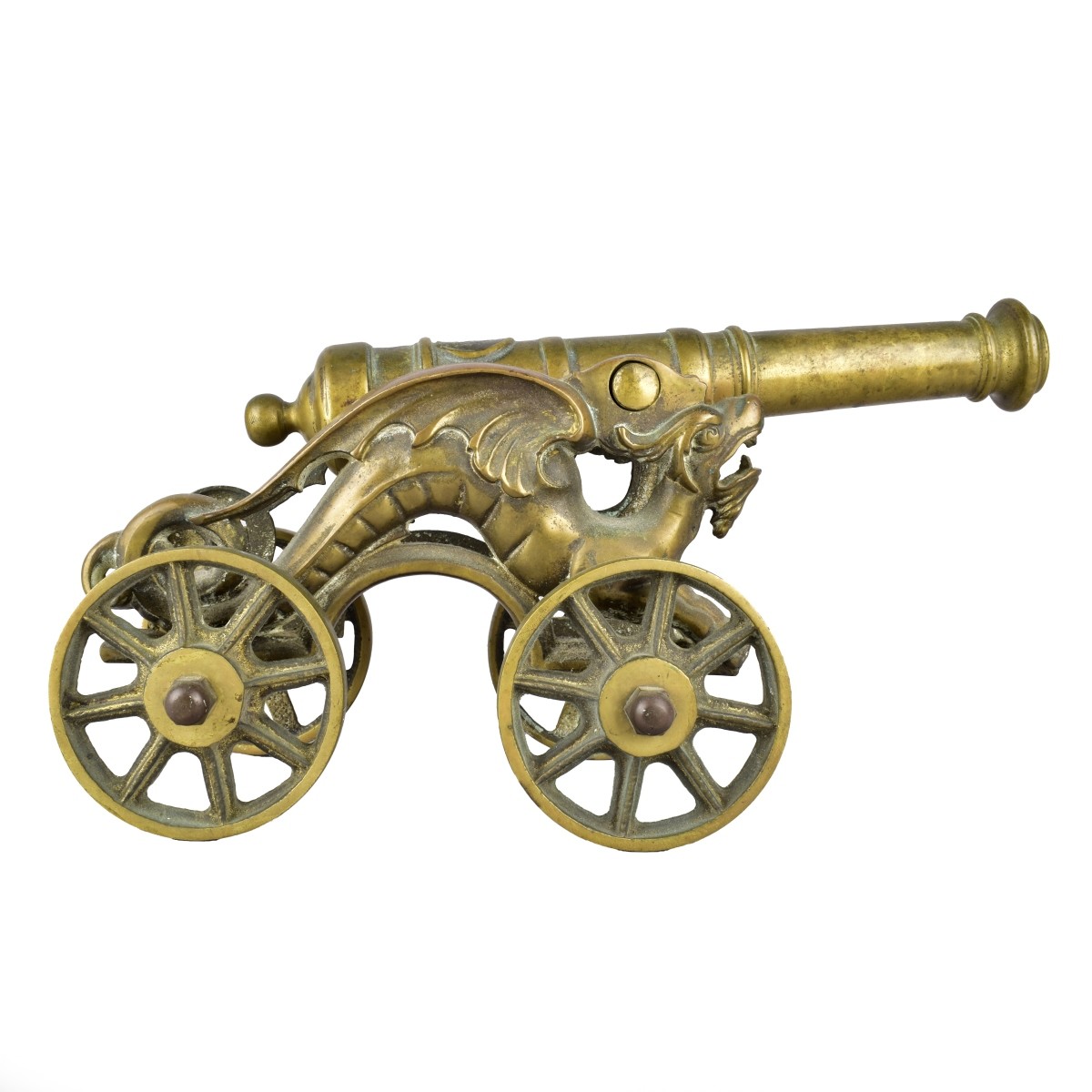 Bronze Dragon Cannon on Carriage