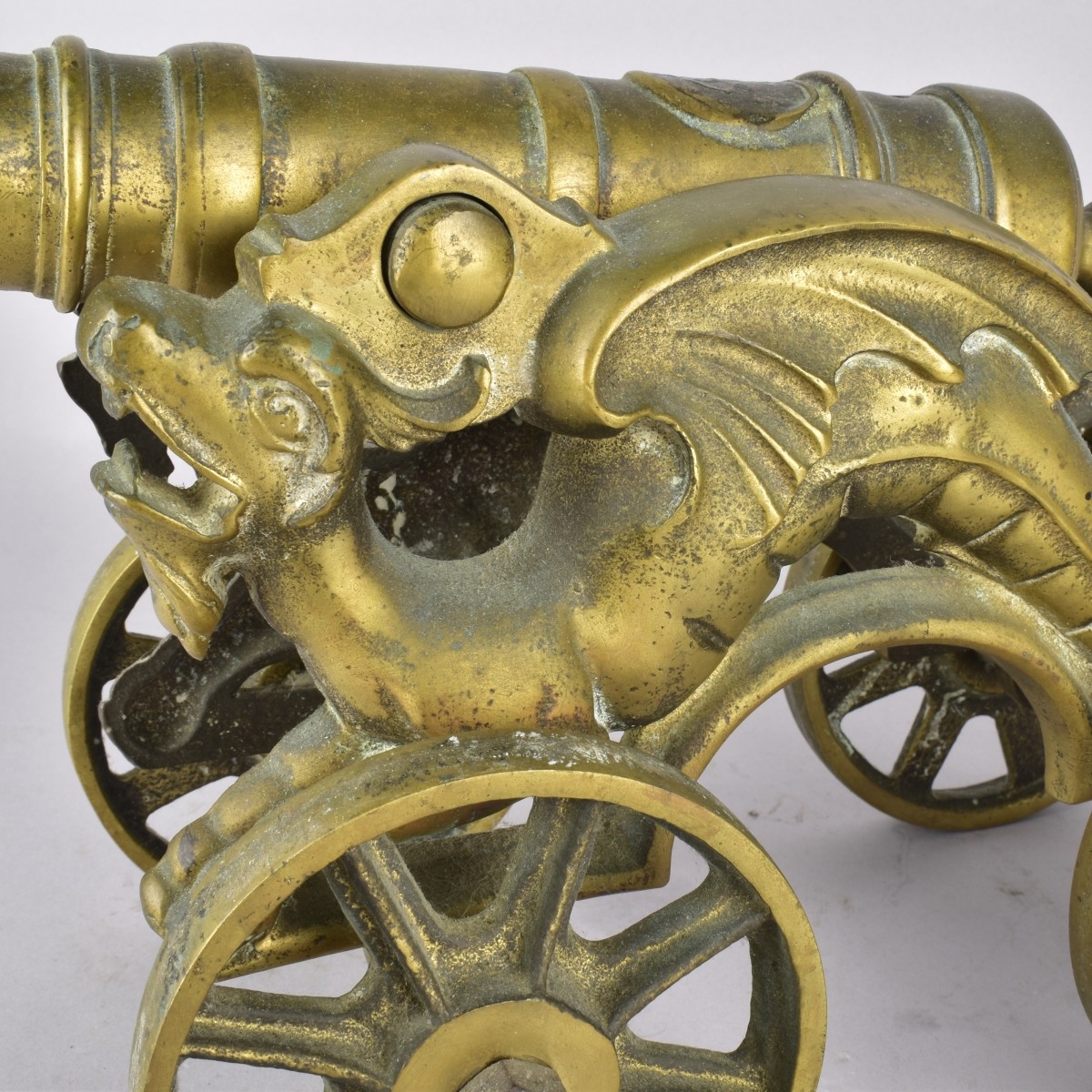 Bronze Dragon Cannon on Carriage