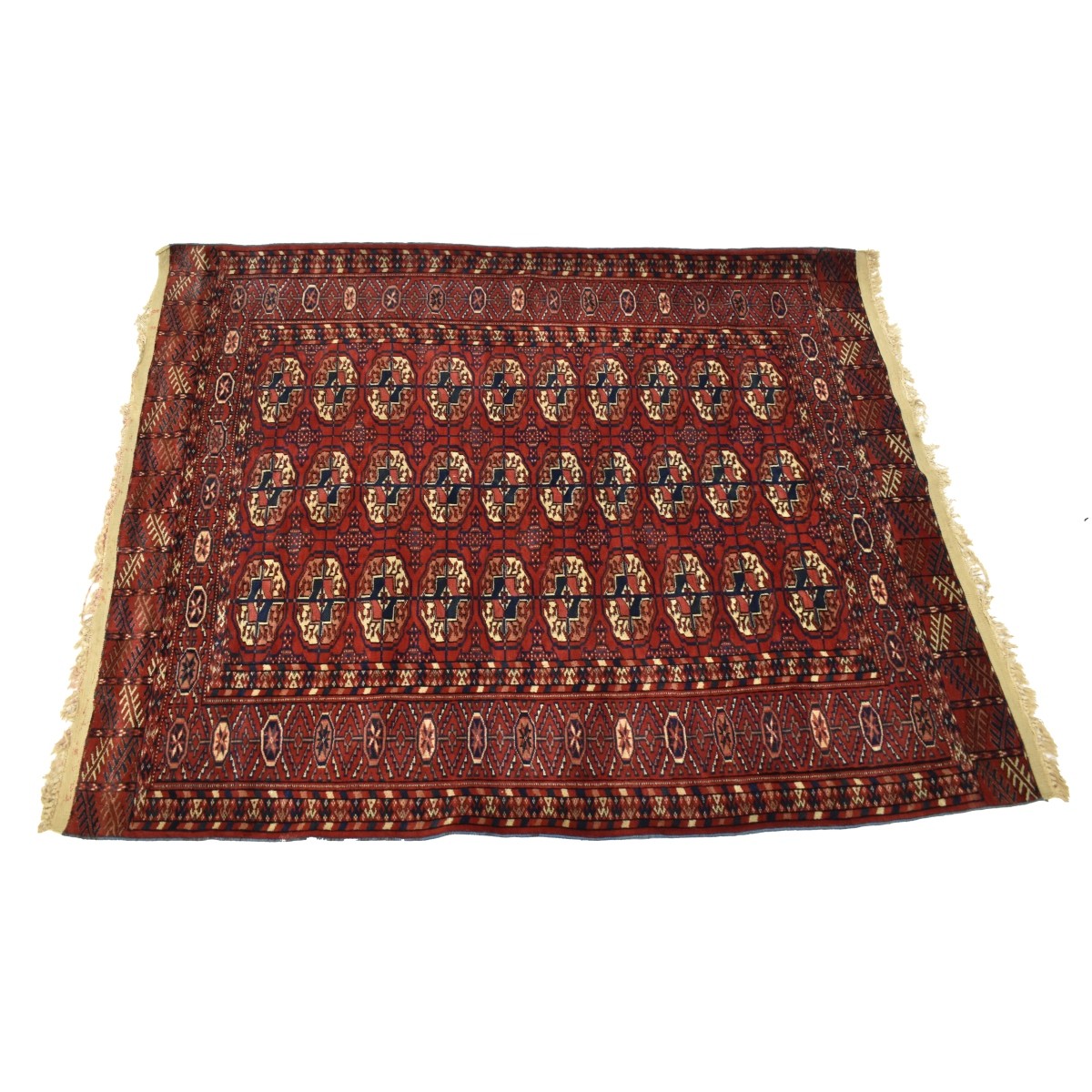 Semi-Antique Bokhara Wool Rug