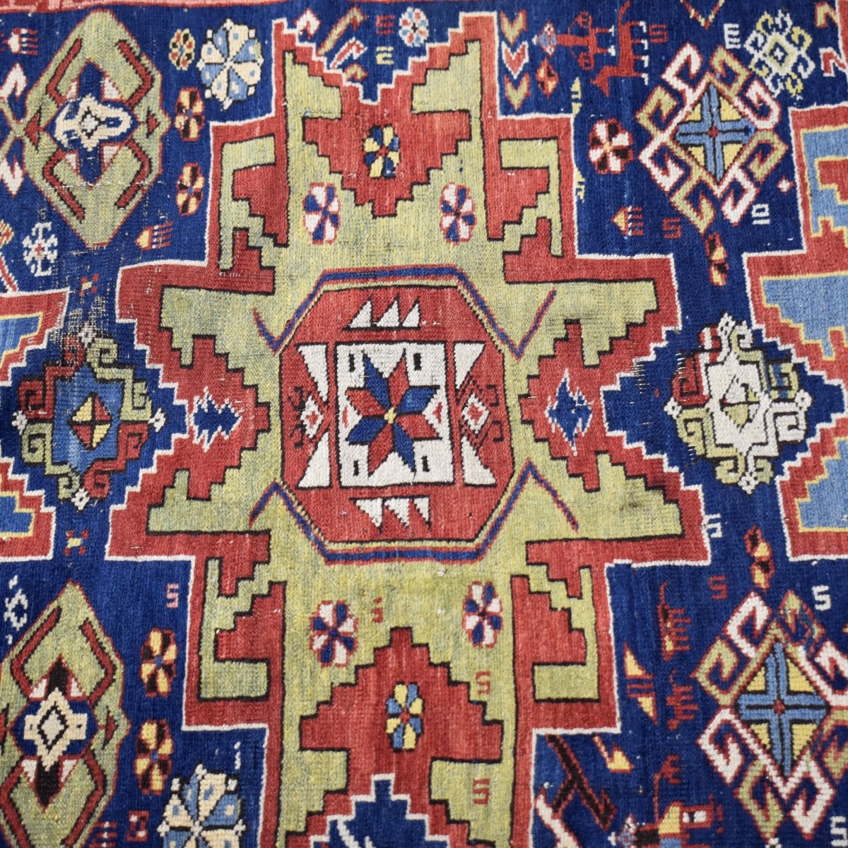 Semi-Antique Turkish Yahyali Wool Rug