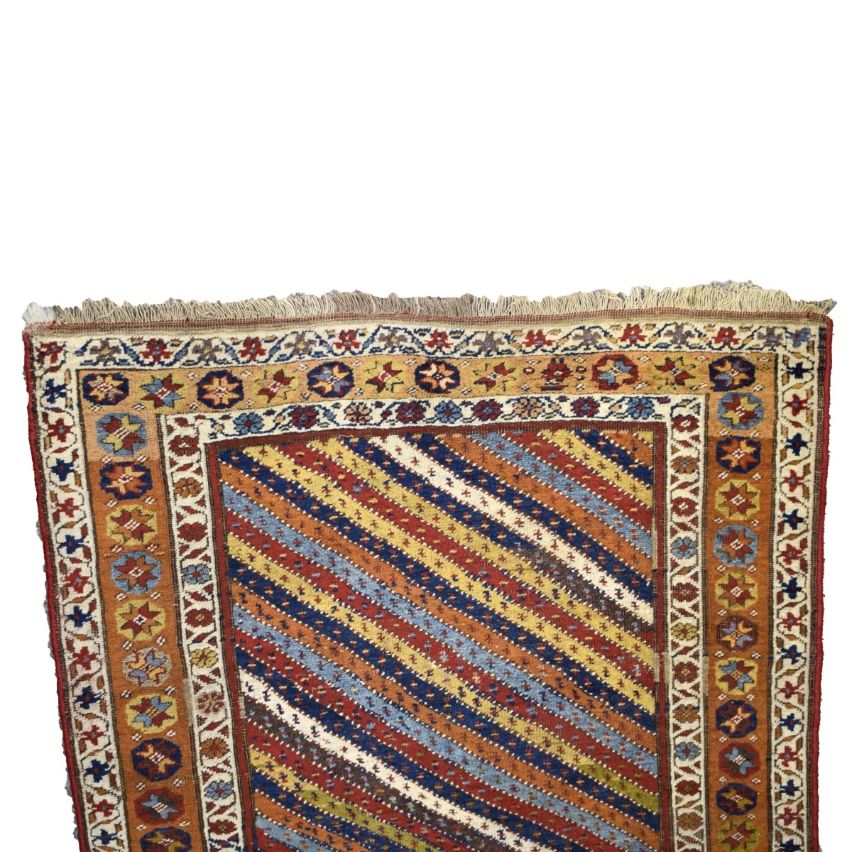 Vintage Persian Kazak Wool Rug