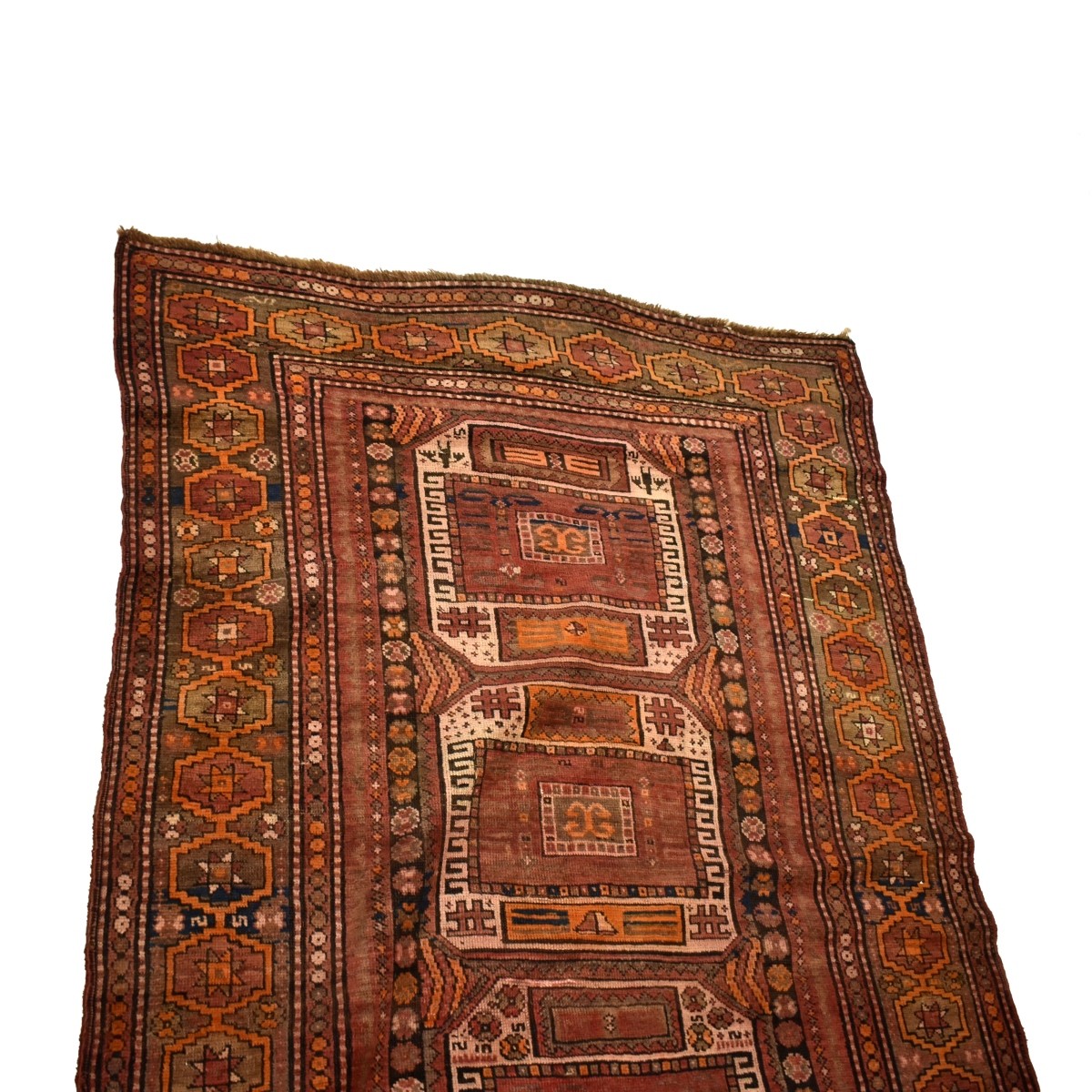 Semi-Antique Caucasian Wool Rug