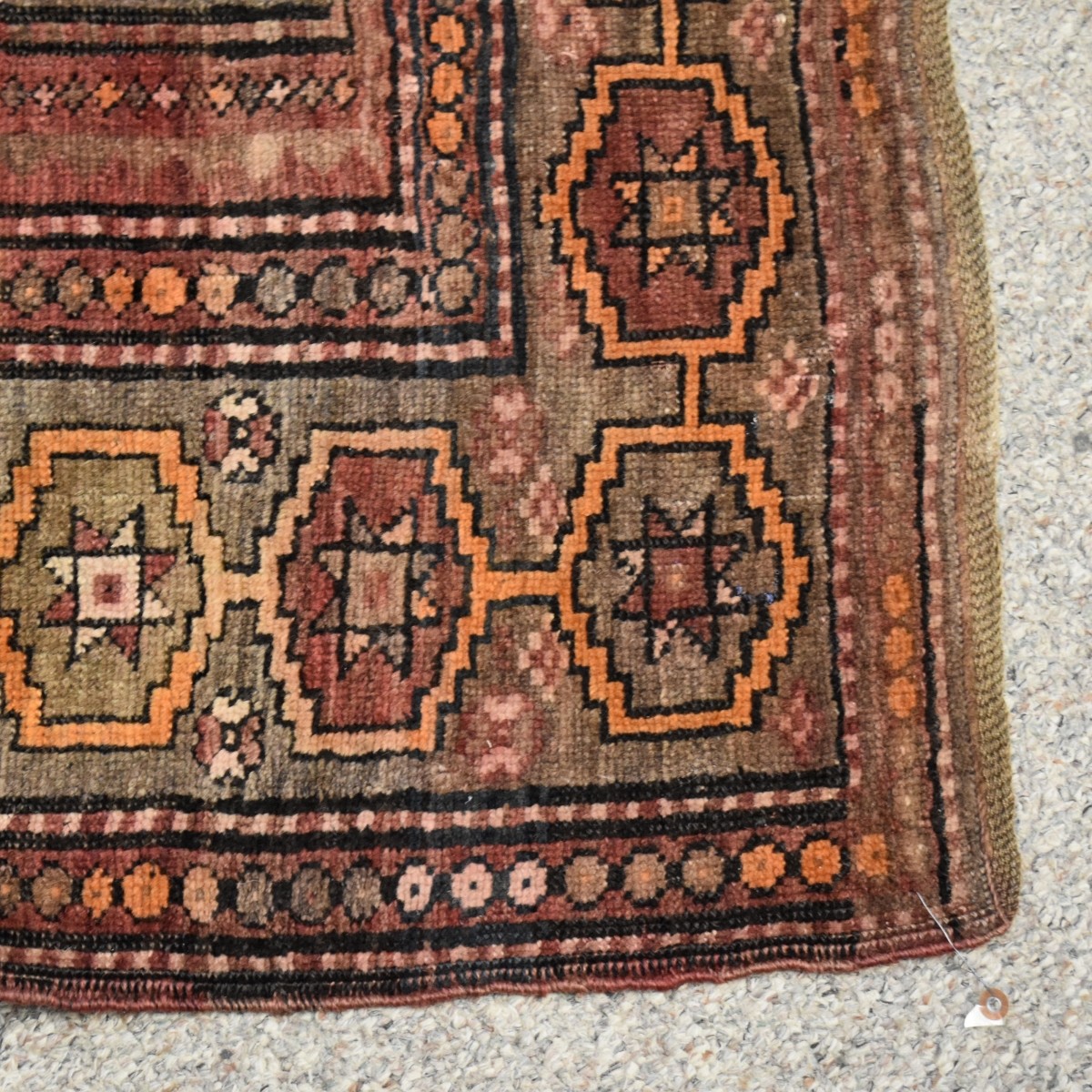 Semi-Antique Caucasian Wool Rug