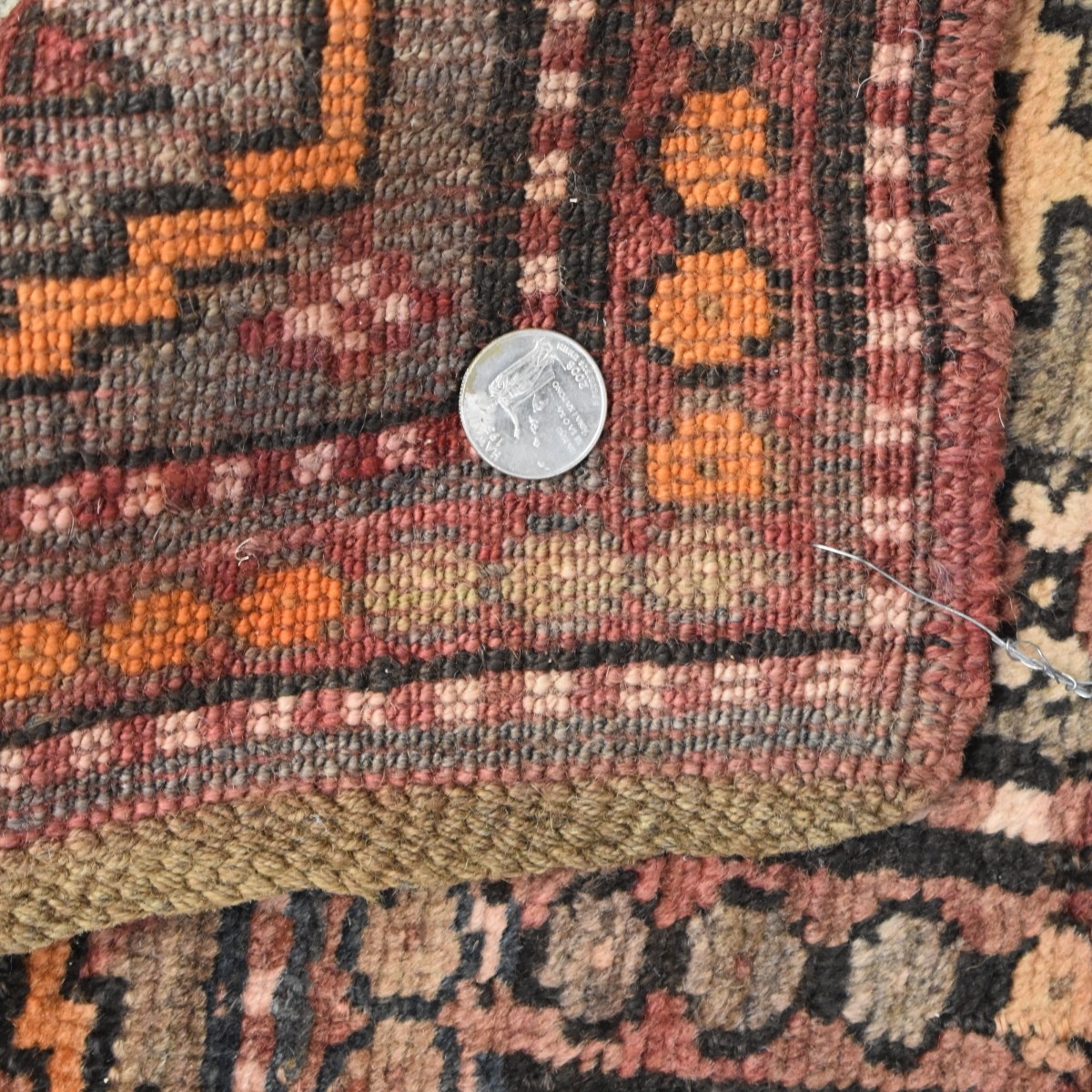 Semi-Antique Caucasian Wool Rug