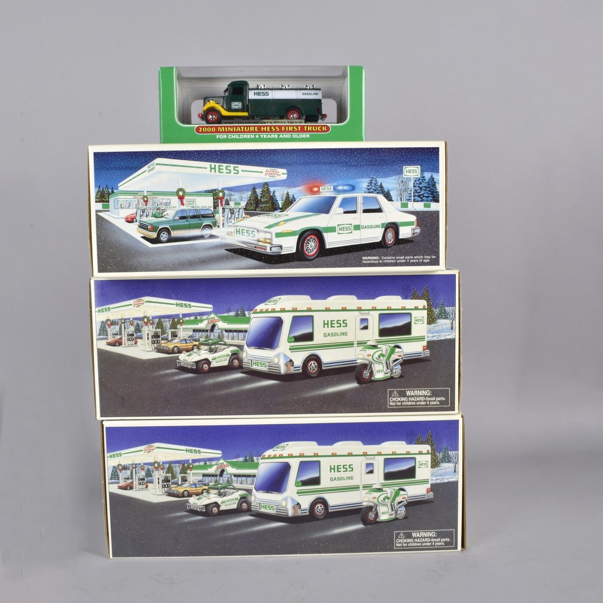 Collection of Hess Toy Trucks