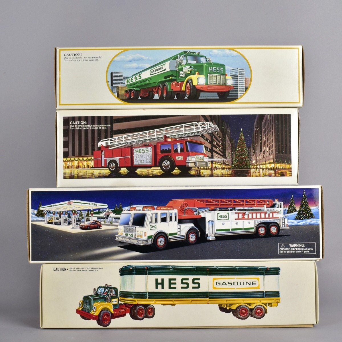 Collection of Hess Toy Trucks