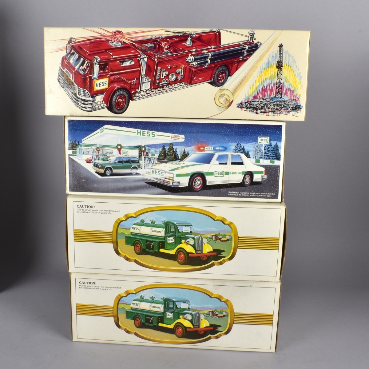 Collection of Hess Toy Trucks