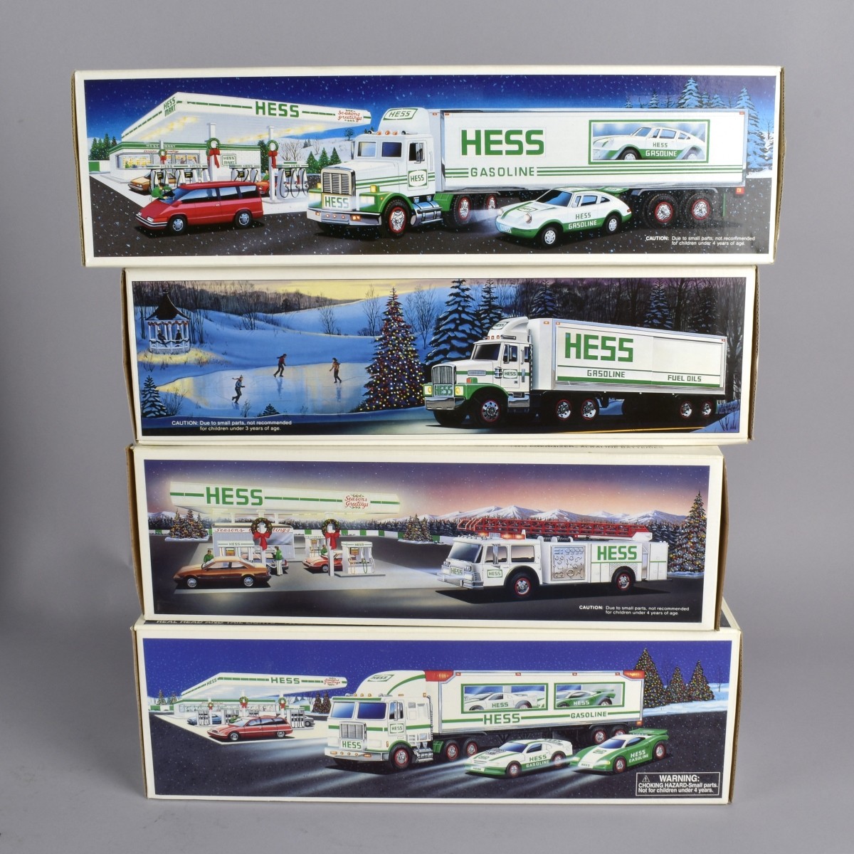 Collection of Hess Toy Trucks