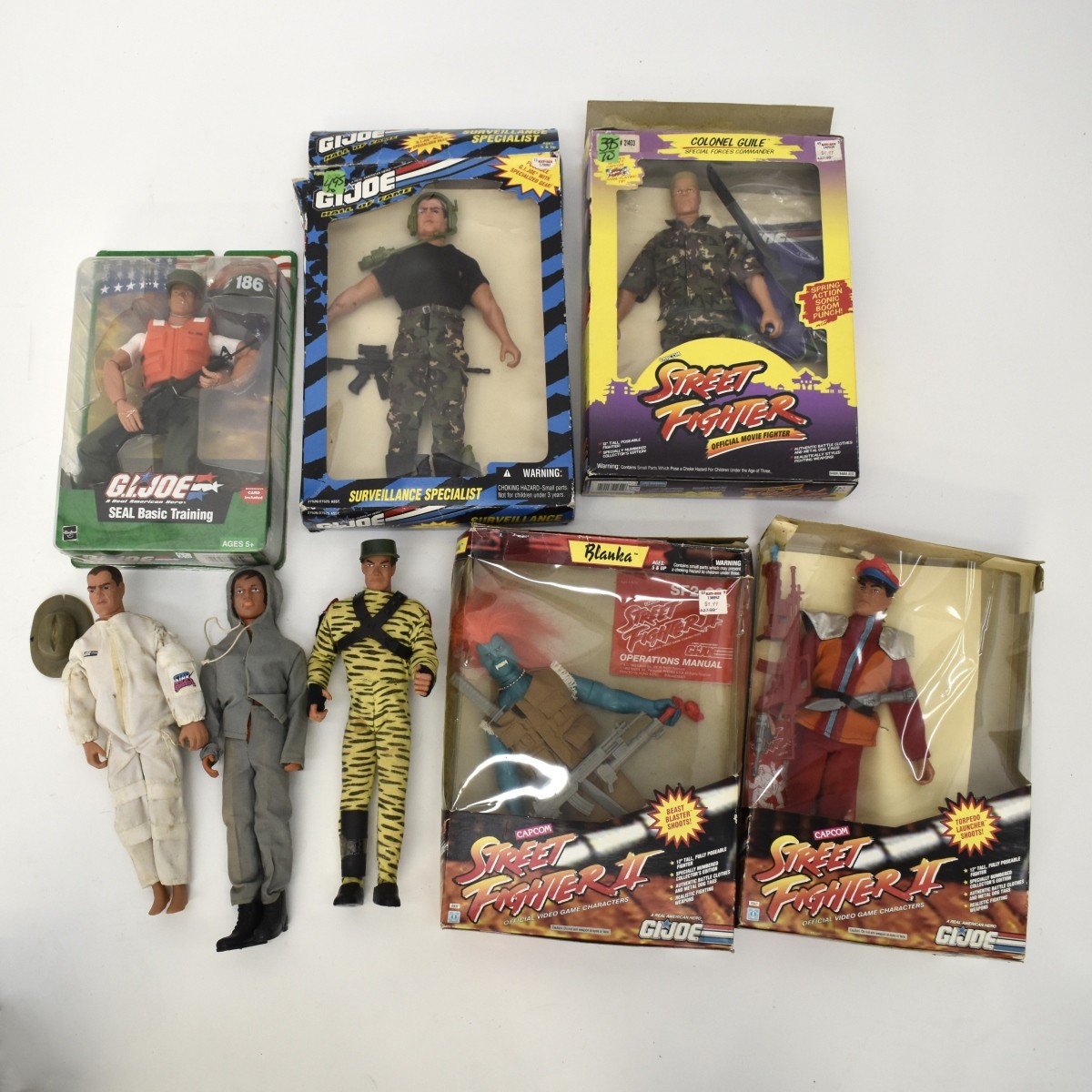 Vintage G. I. Joe Figurines