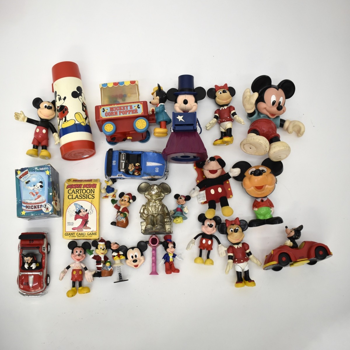 Vintage Box Lot of Disney Toys and Memorabilia