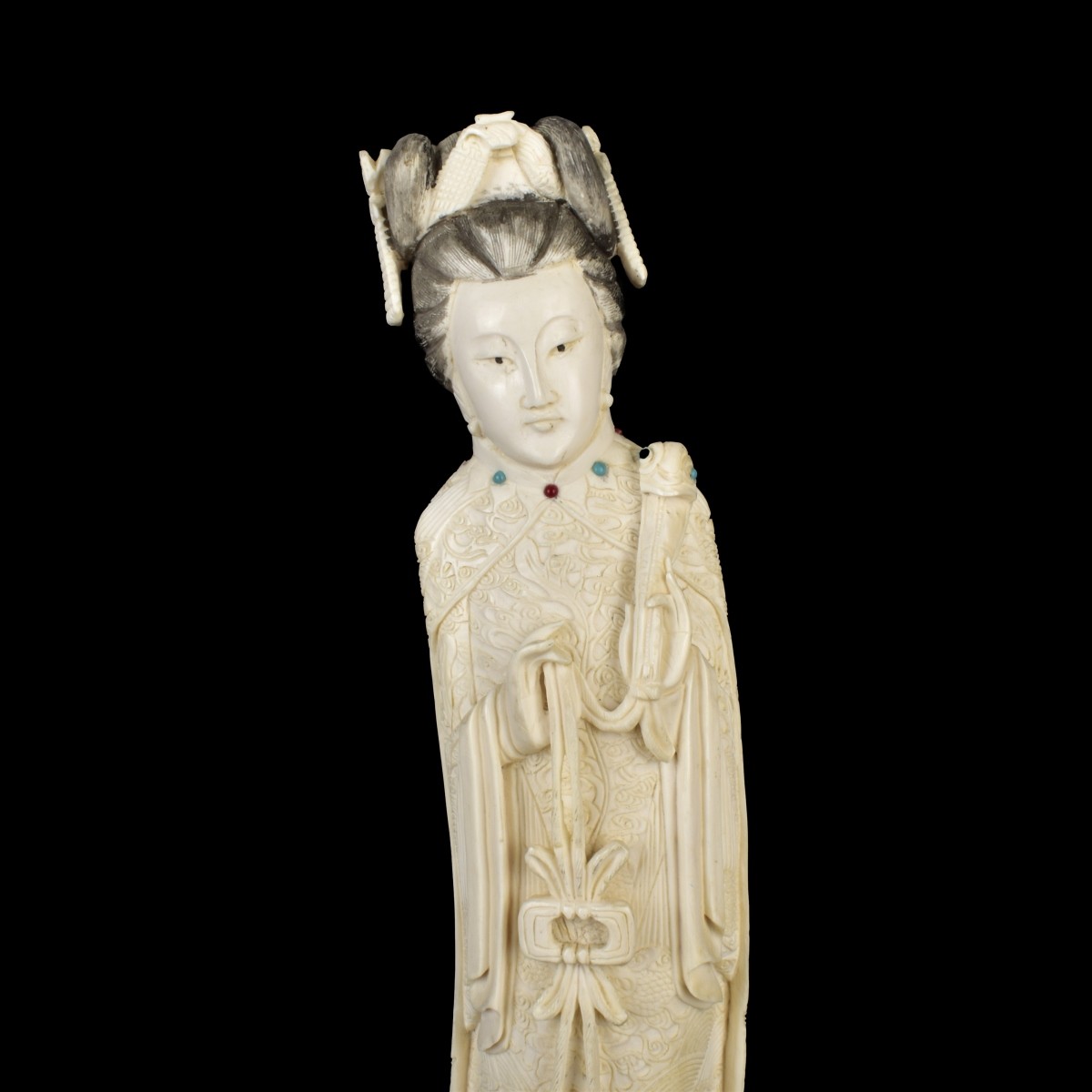 Carved Chinese Standing Empress