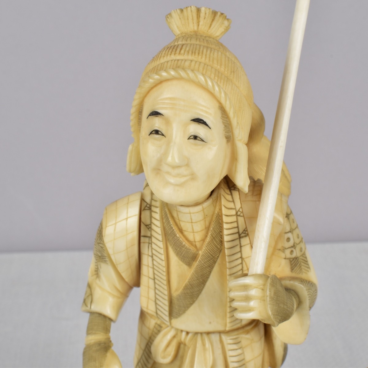 Carved Japanese Figurine