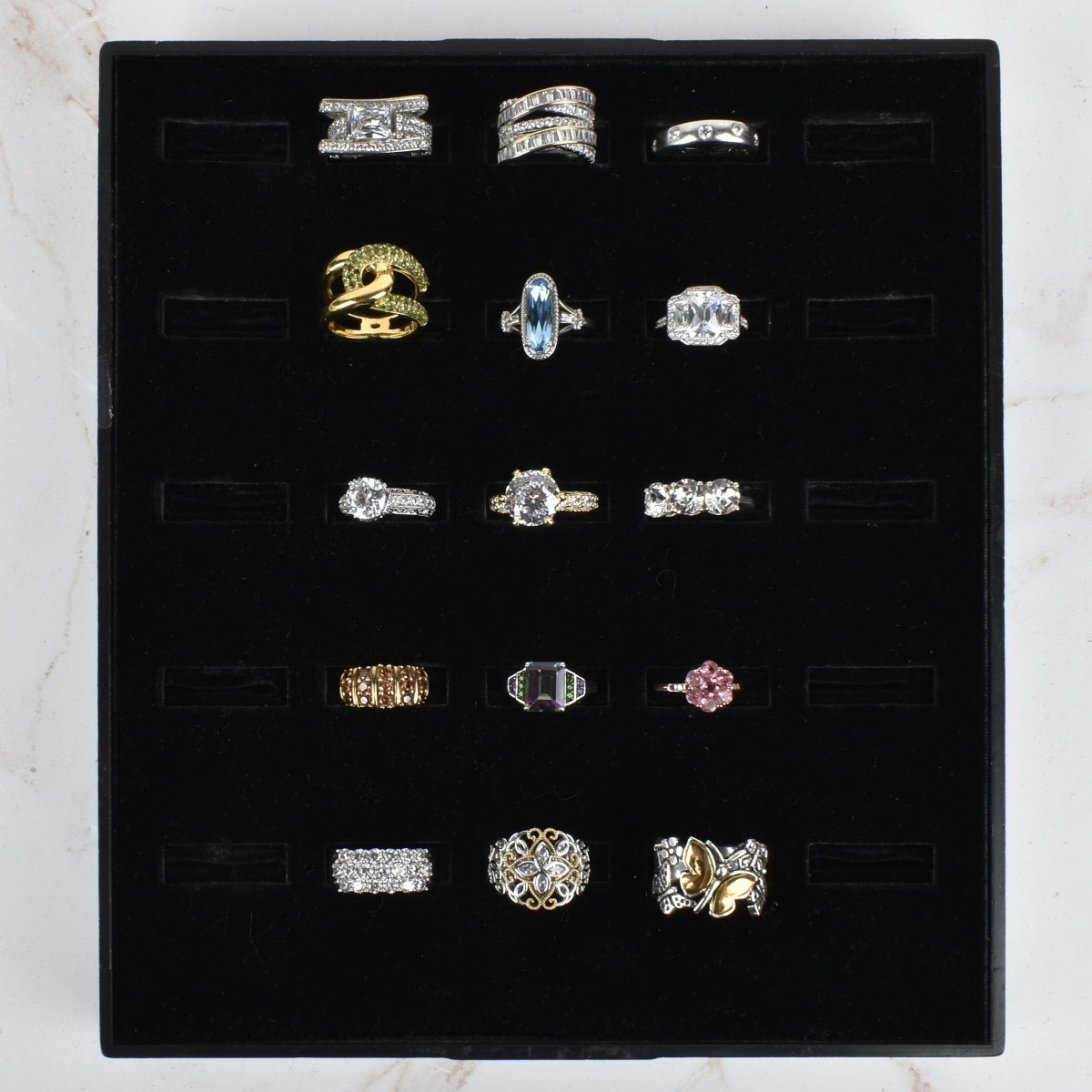 Collection of Sterling Silver Rings