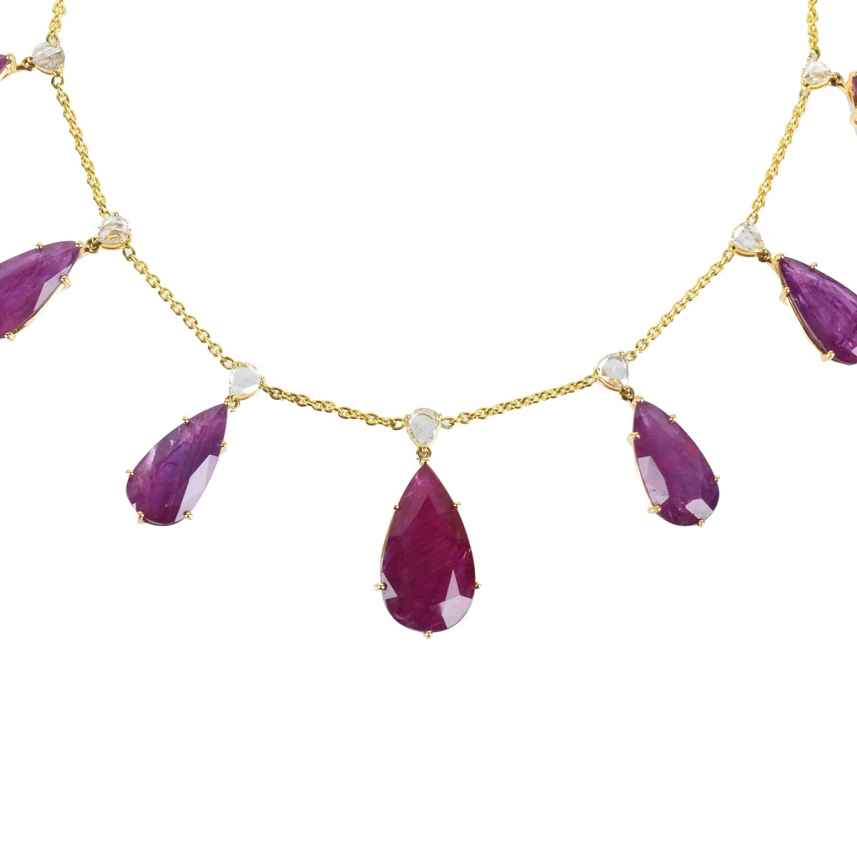 Ruby and 18K Necklace