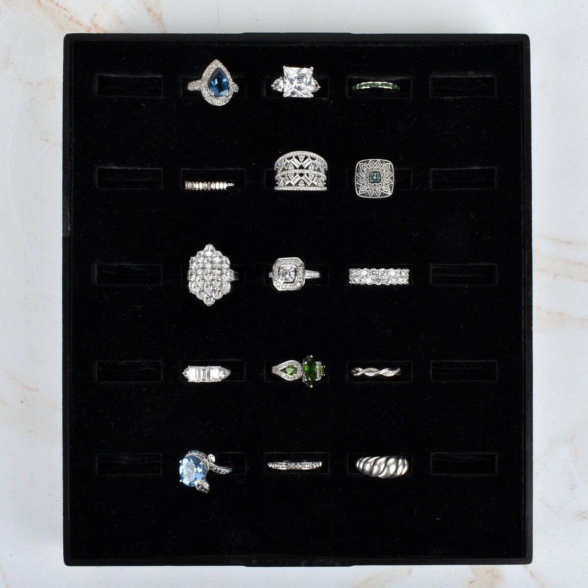 Collection of Sterling Silver Rings