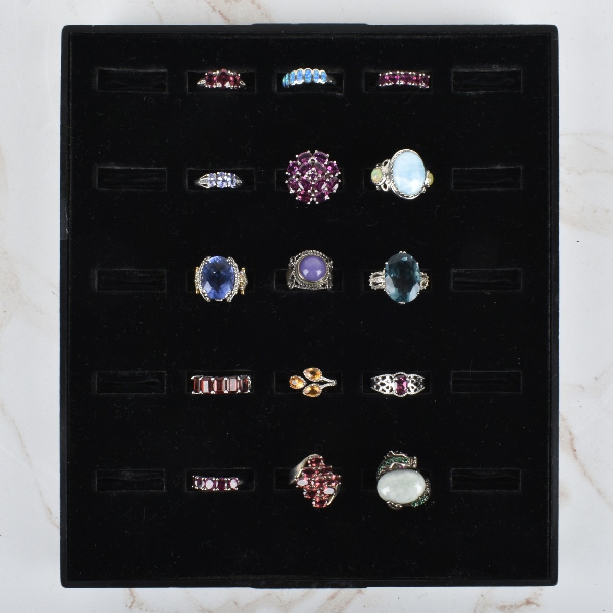 Collection of Sterling Silver Rings