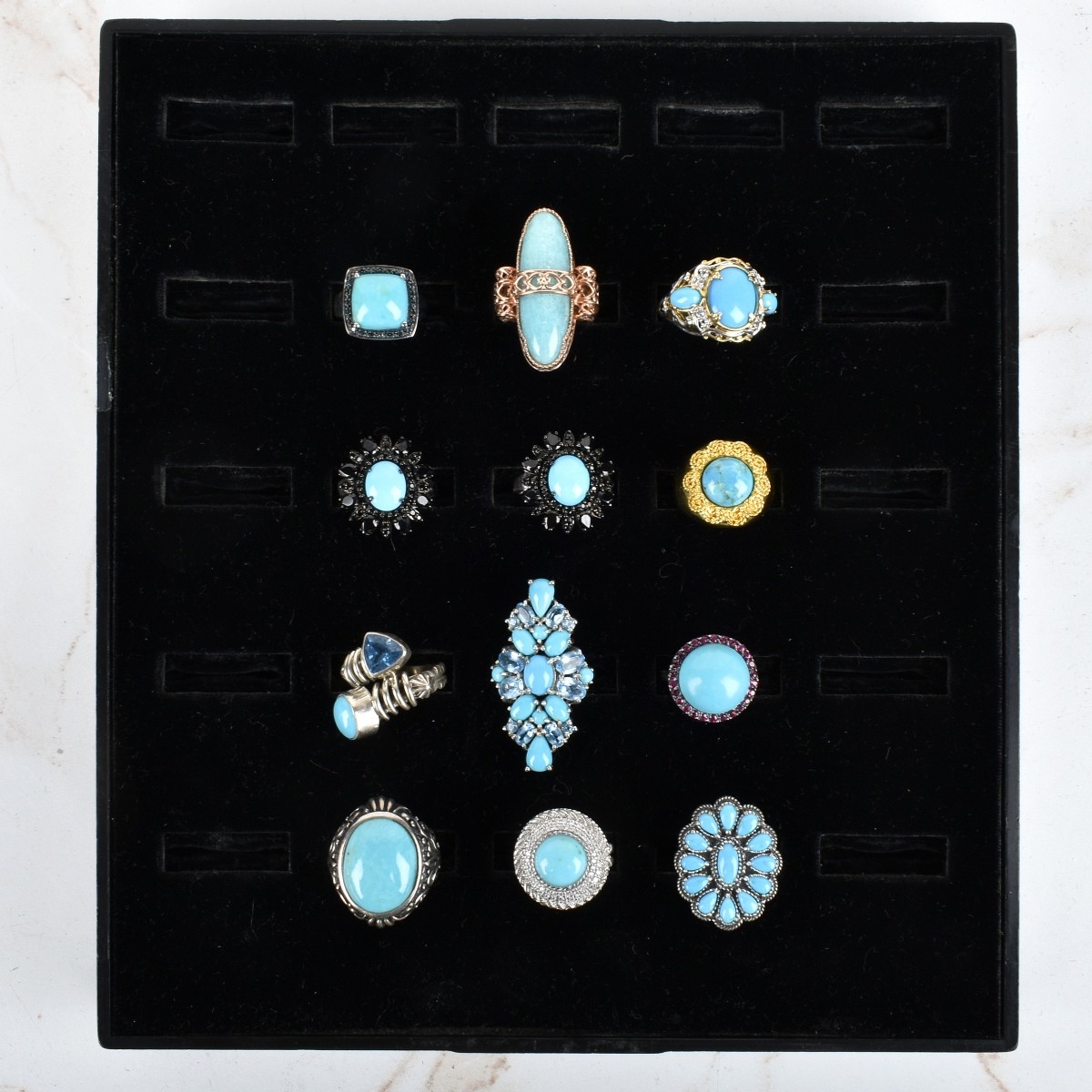 Collection of Sterling Silver Rings