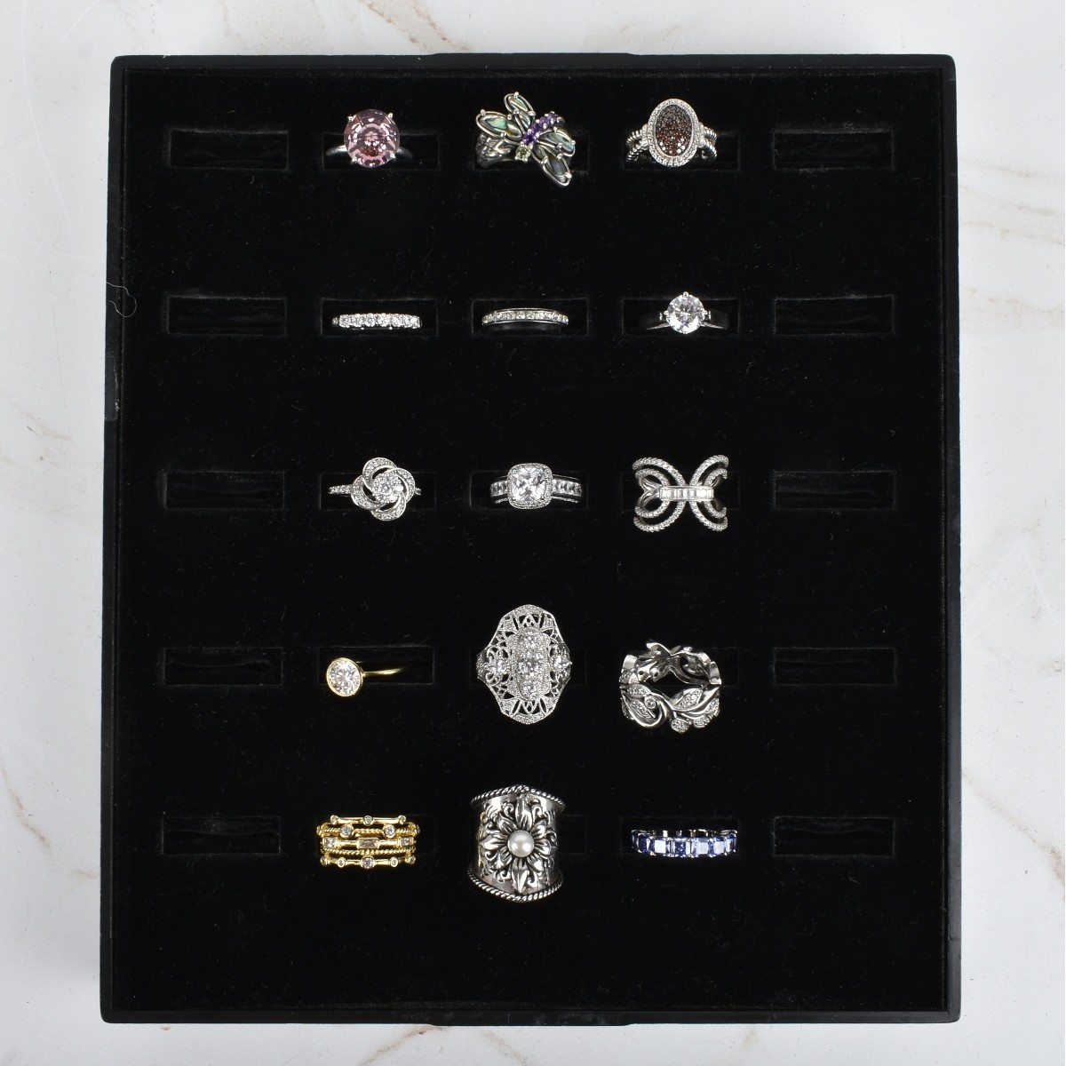 Collection of Sterling Silver Rings