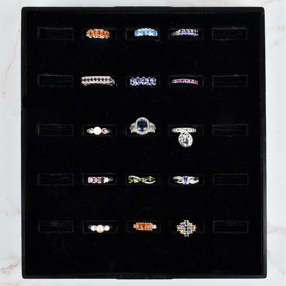 Collection of Sterling Silver Rings