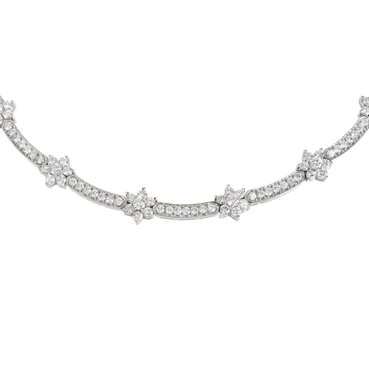 Diamond and 18K Necklace