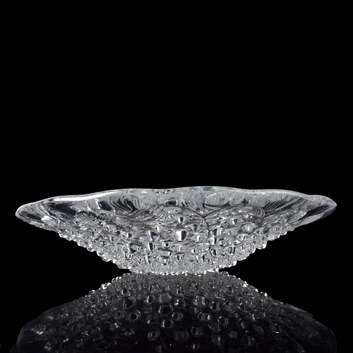 Lalique Crystal "Roscoff" Bowl