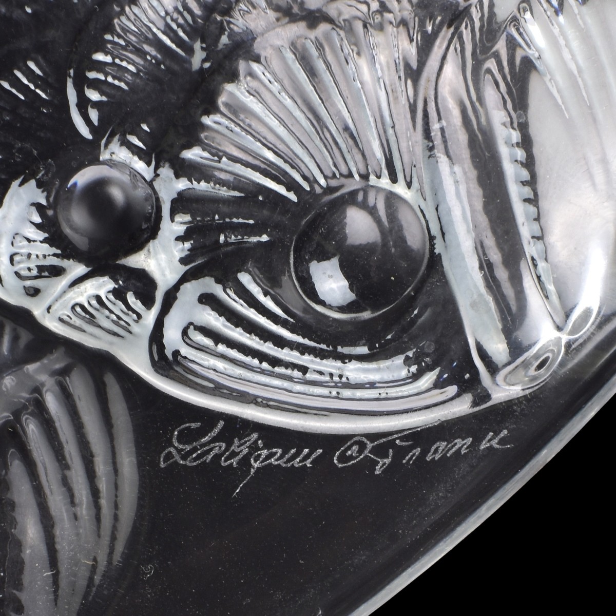 Lalique Crystal "Roscoff" Bowl