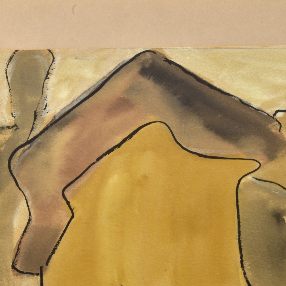 Watercolor by Arthur Dove American (1880-1946)