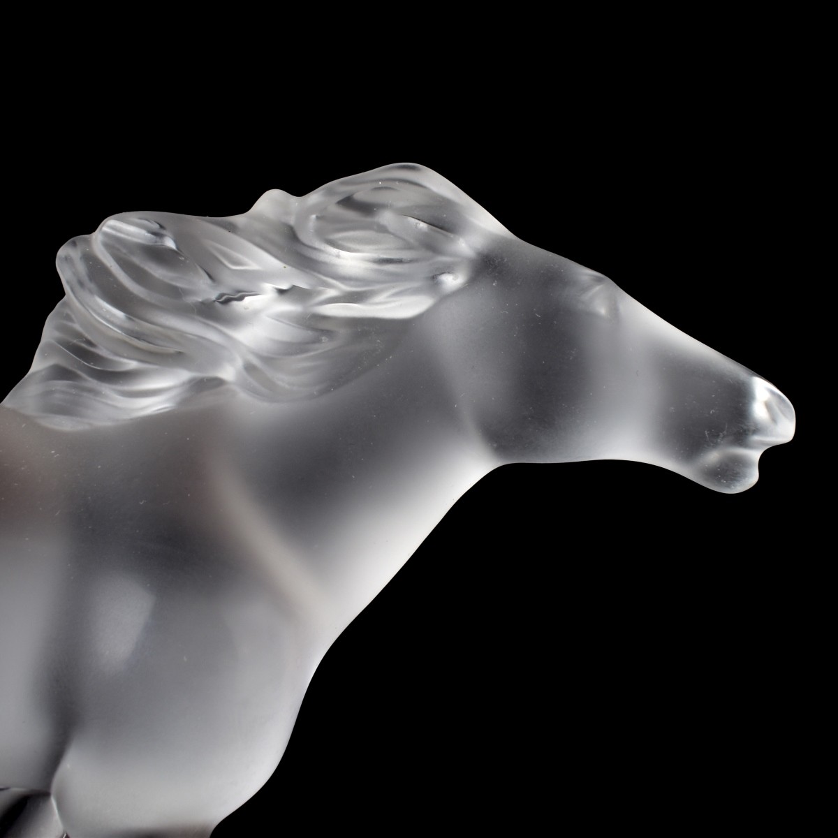 Lalique and Waterford Horse Figures