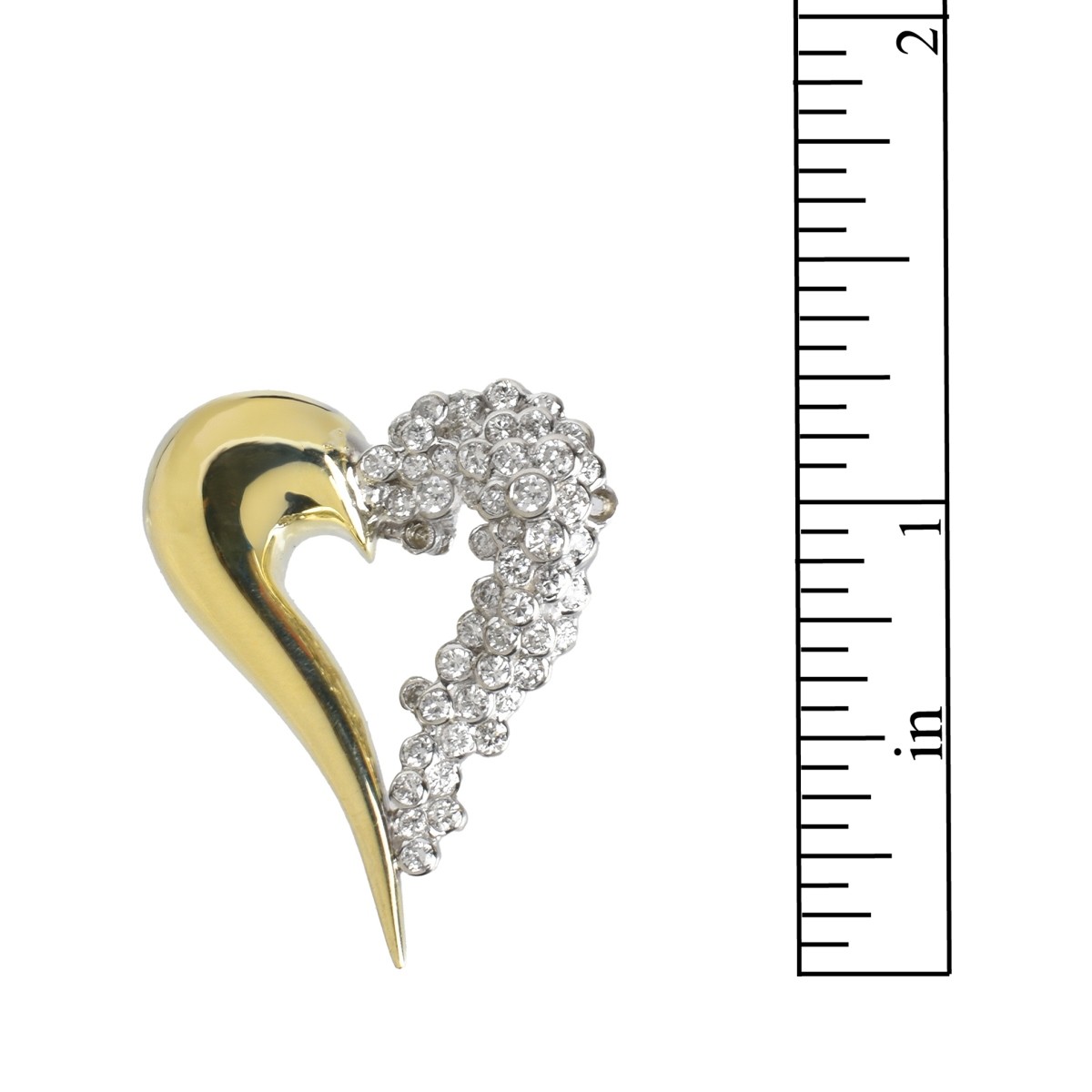 Diamond and 14K Pendant