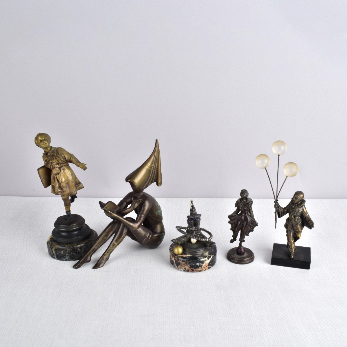 Collection of Bronze Figurines