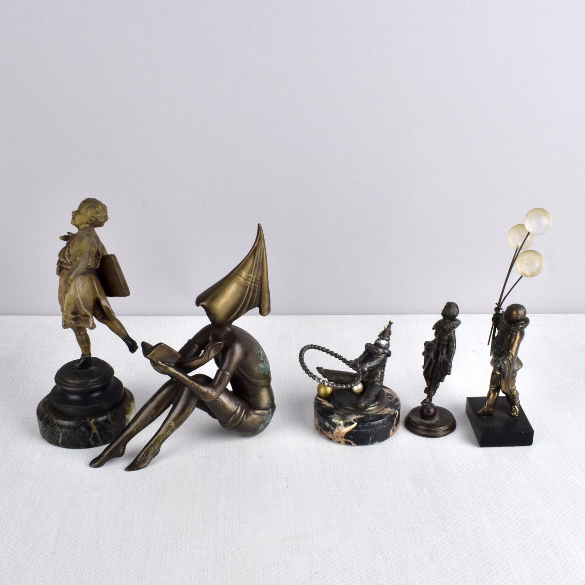 Collection of Bronze Figurines