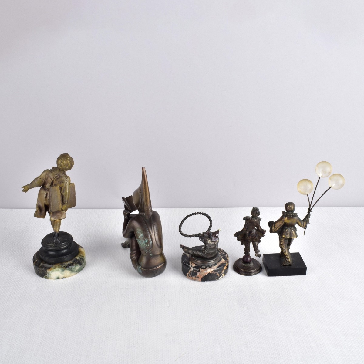 Collection of Bronze Figurines