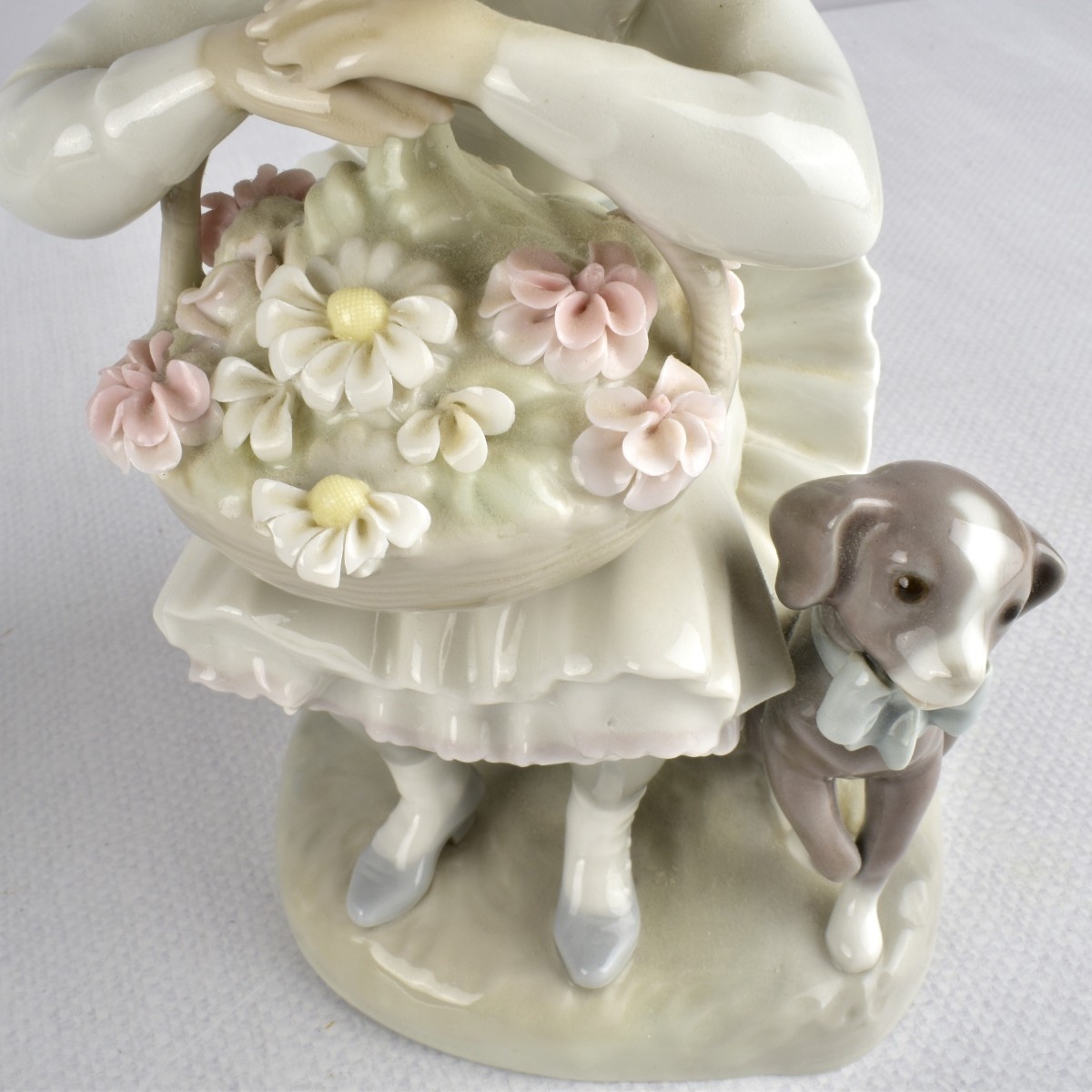 Lladro Glazed Porcelain Figurines