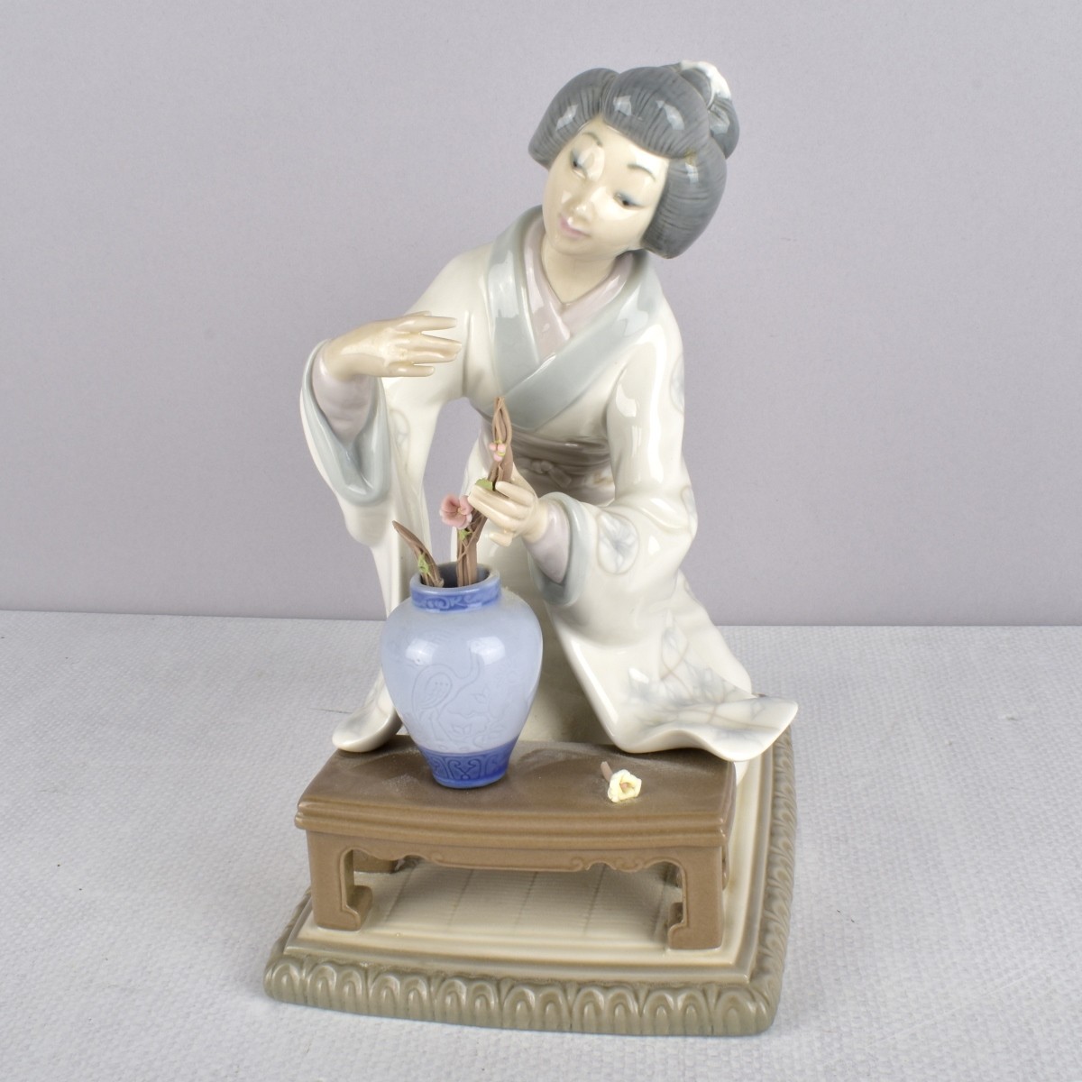 Lladro Glazed Porcelain Figurine