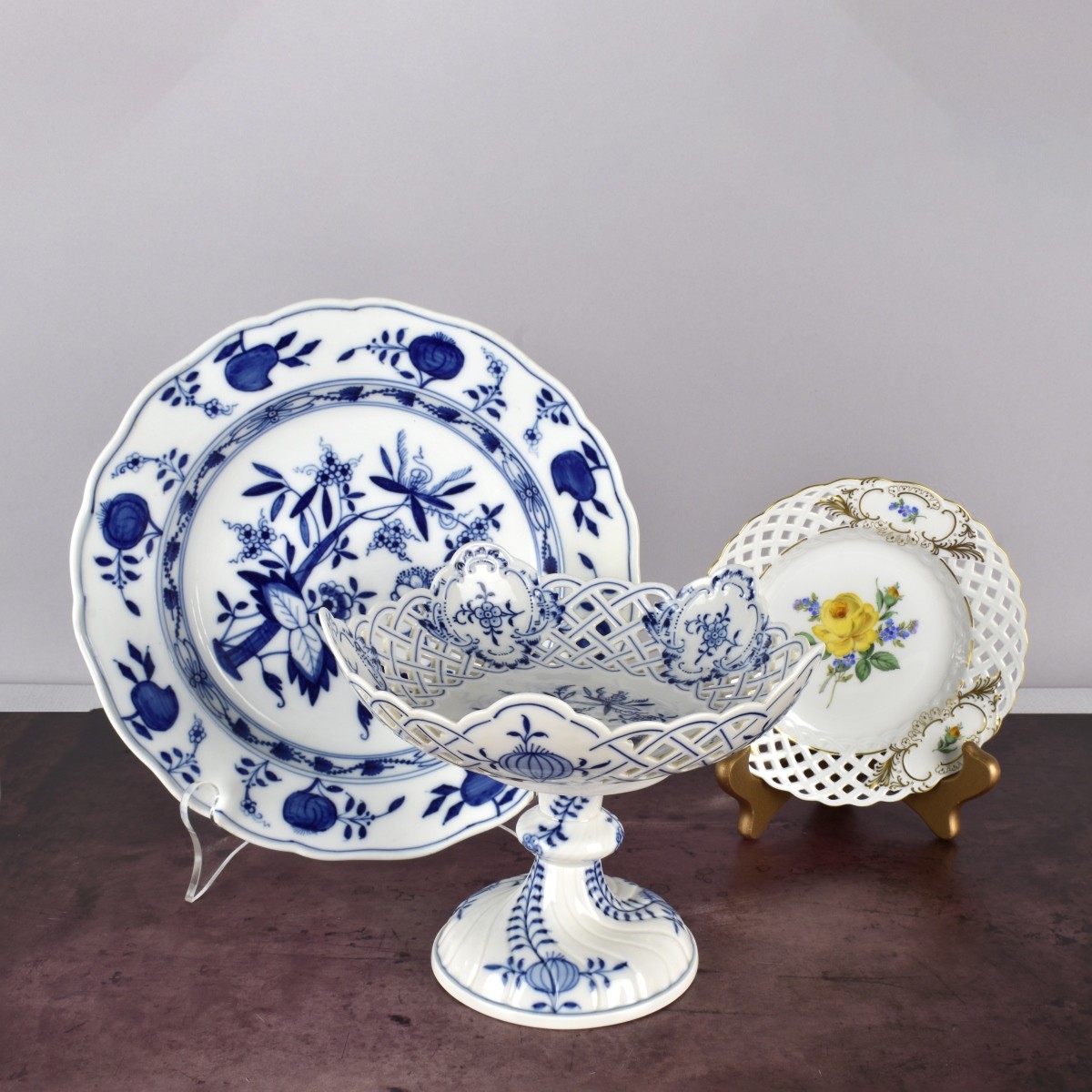 Meissen German Porcelain Table Ware