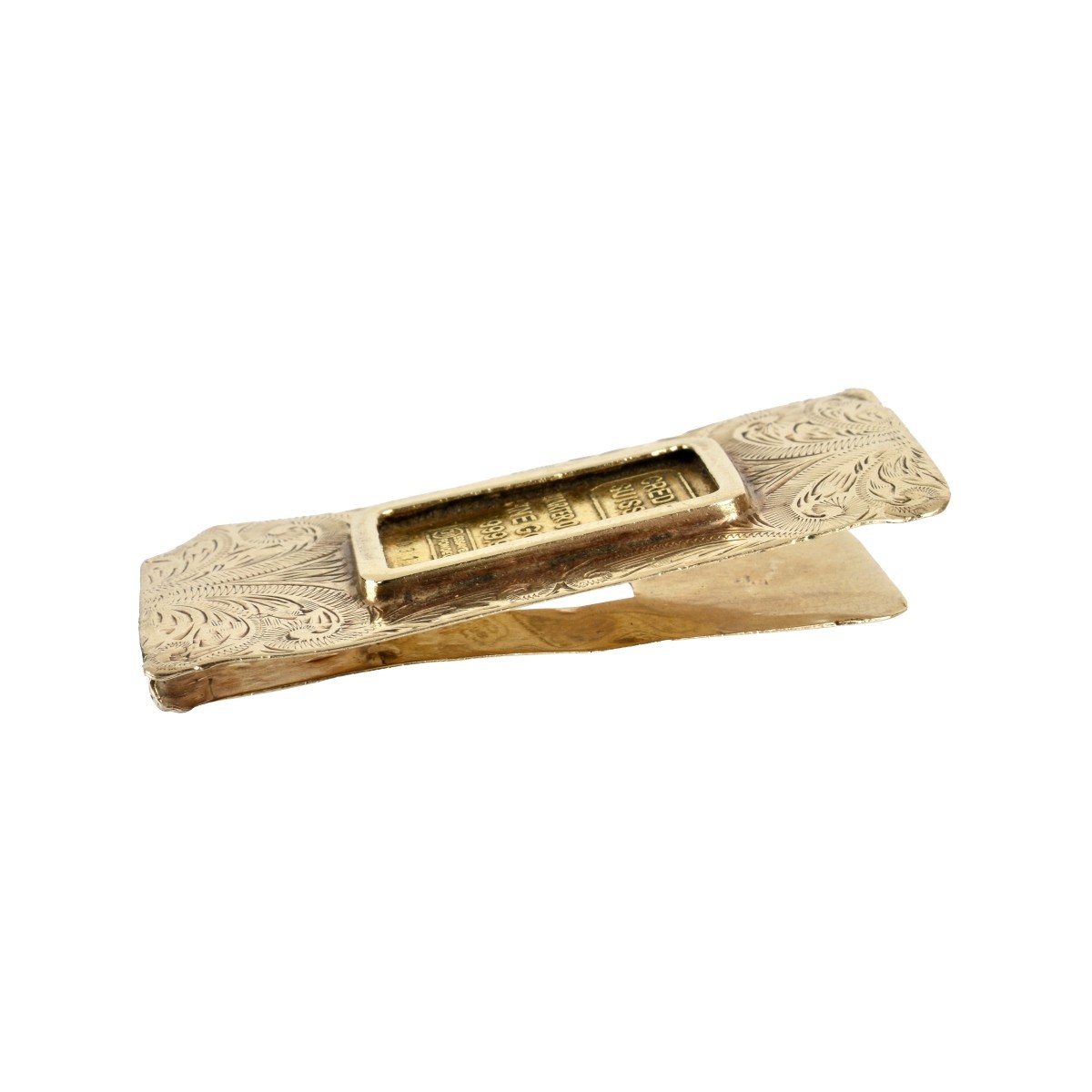 Gold Ingot and 14K Money Clip