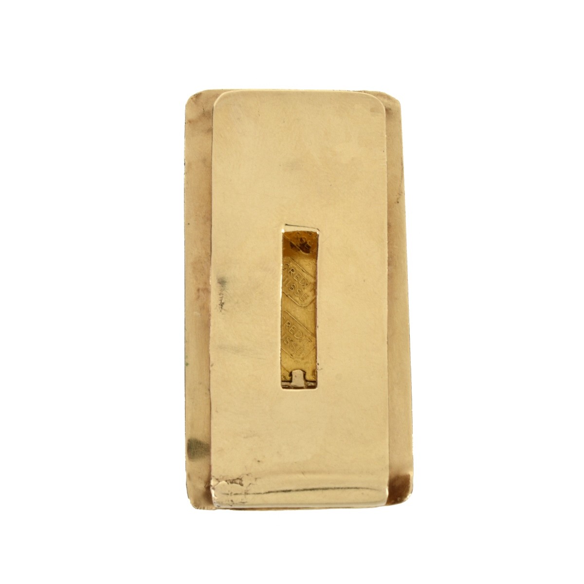 Gold Ingot and 14K Money Clip