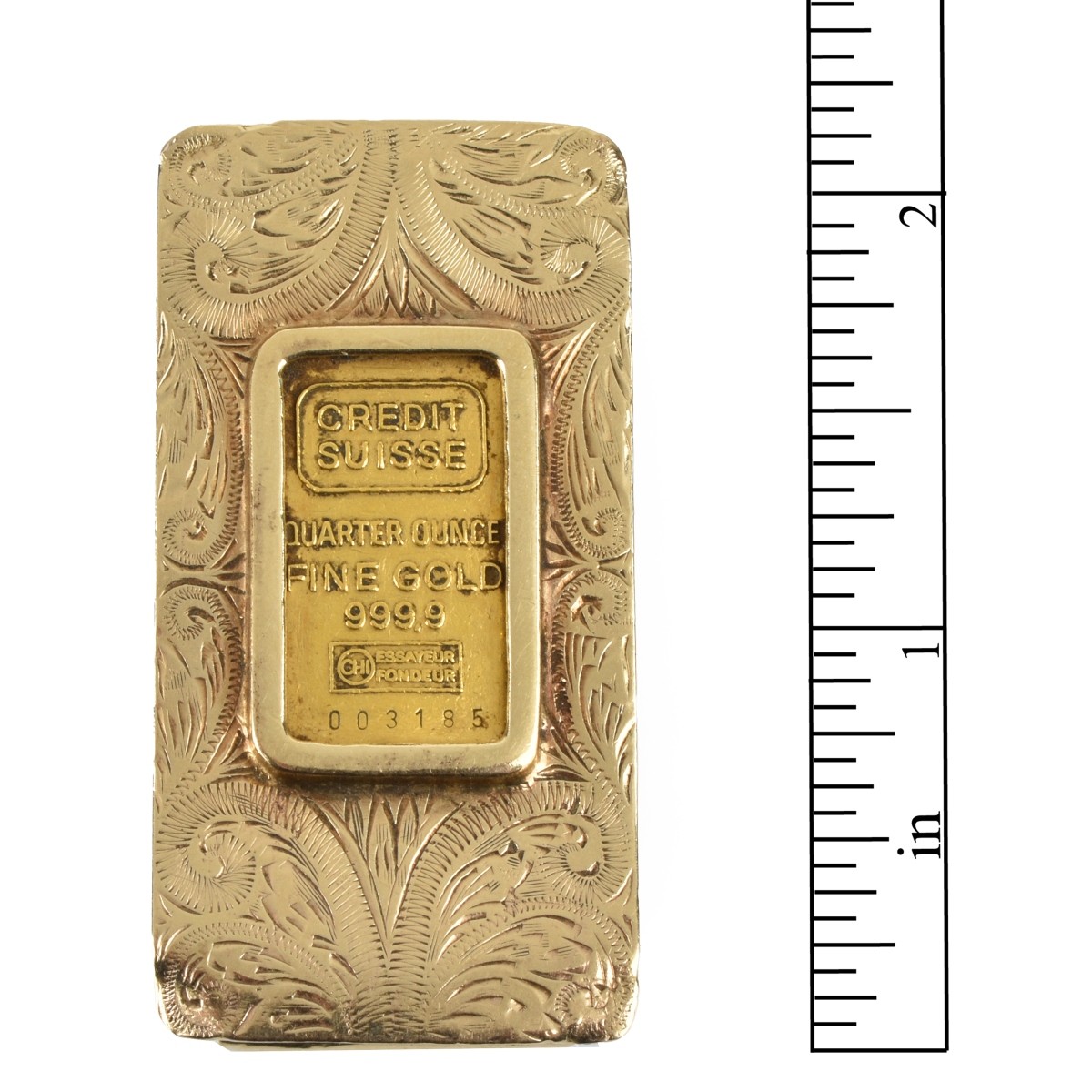 Gold Ingot and 14K Money Clip